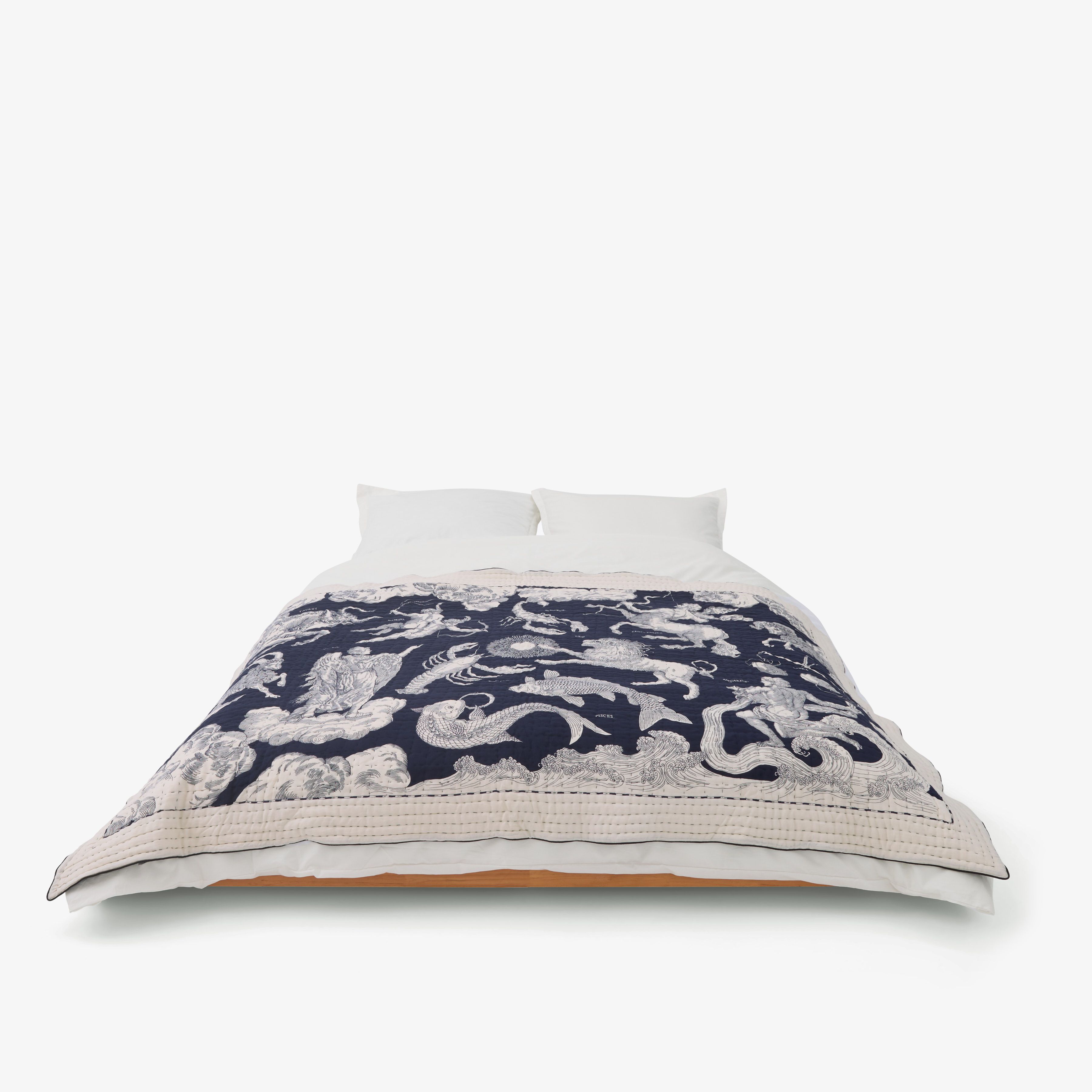 Quilted Cover 140 - Astrologie - Navy