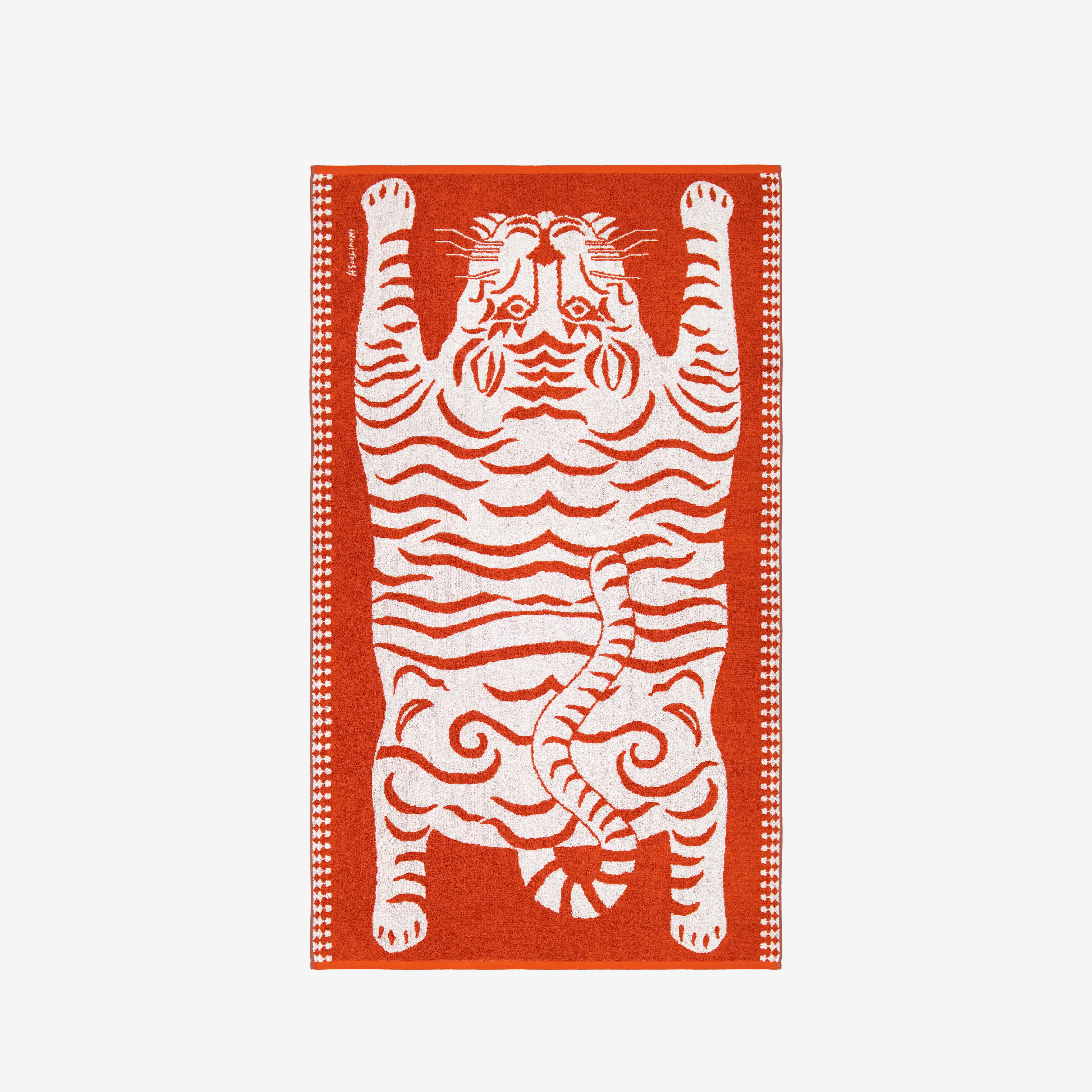 Serviette de Plage - Todd - Rouge