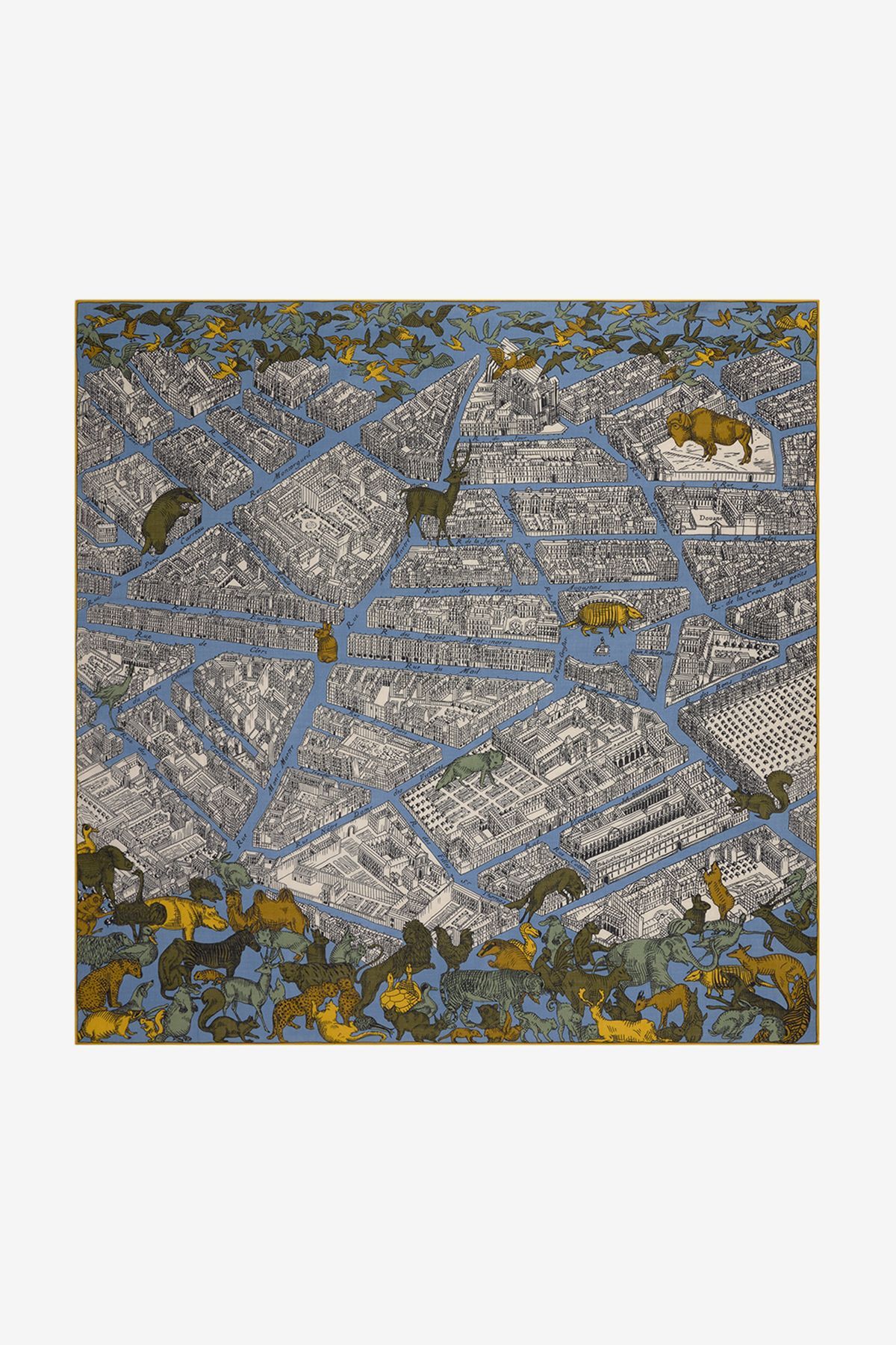 Square 130 - Turgot - Light Blue