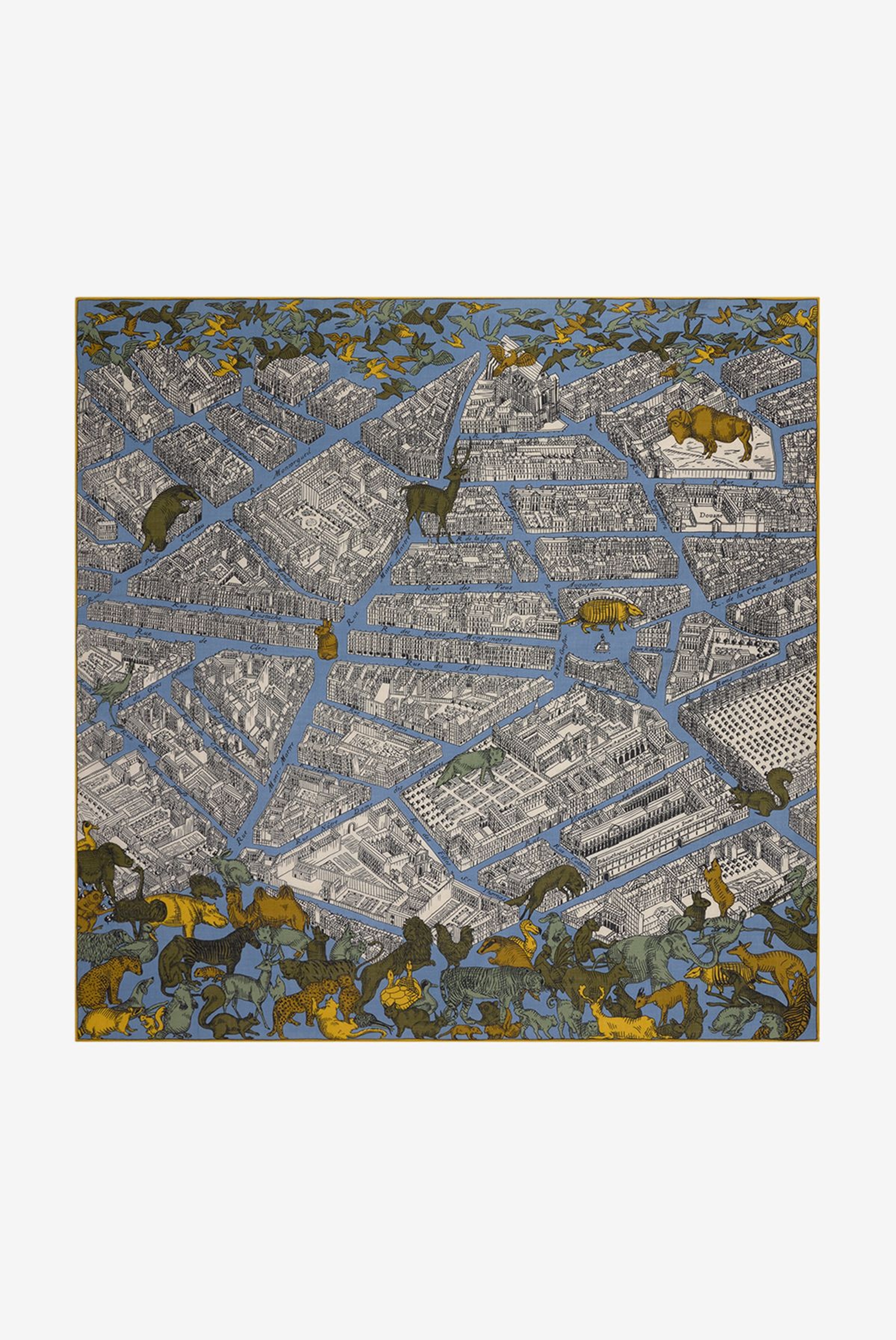 Square 130 - Turgot - Light Blue