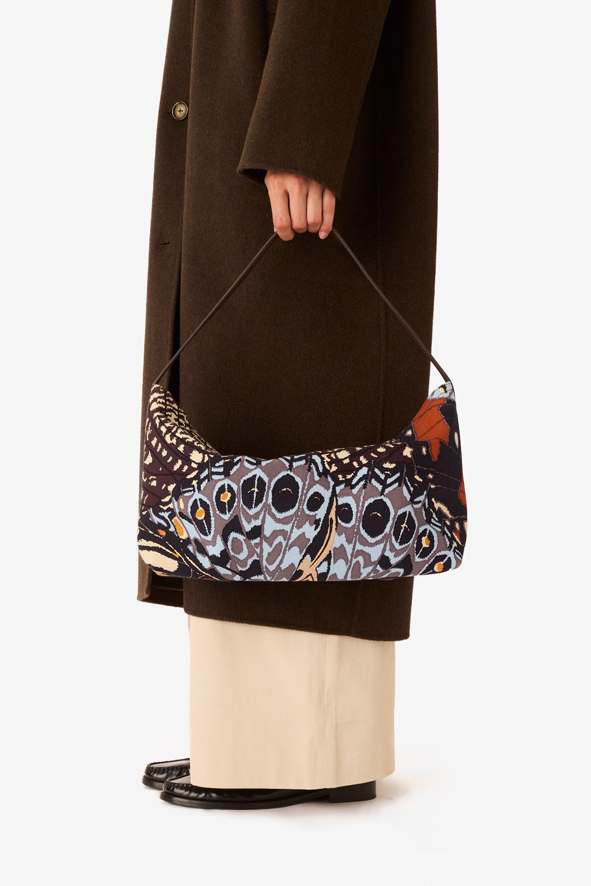 Bolso Campus Baguette  - Papillons - Natural