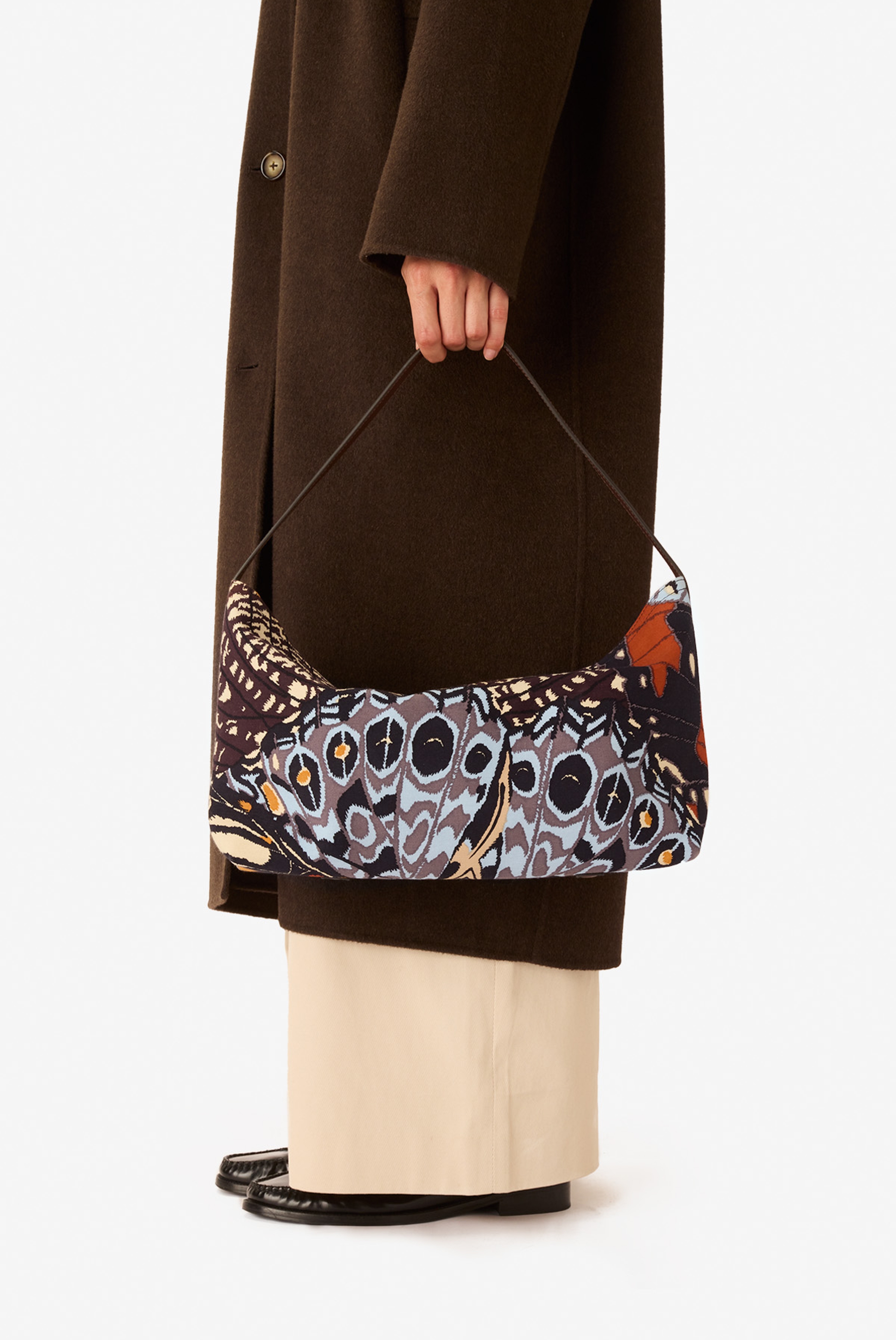 Bolso Campus Baguette - Papillons - Natural