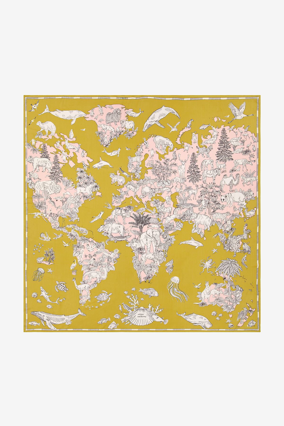 Square 130 - Atlas - Yellow