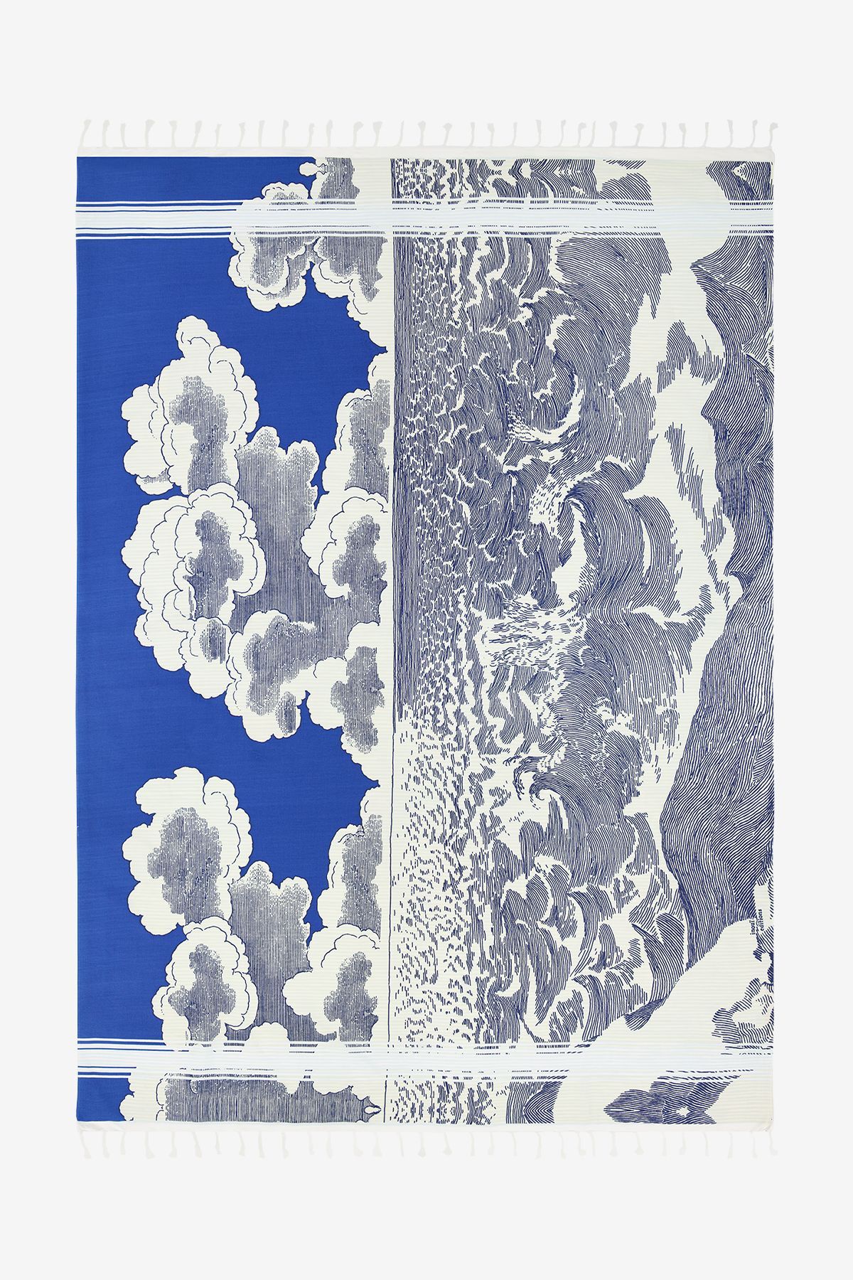 Fouta 140 - Oceanique - Bleu Marine