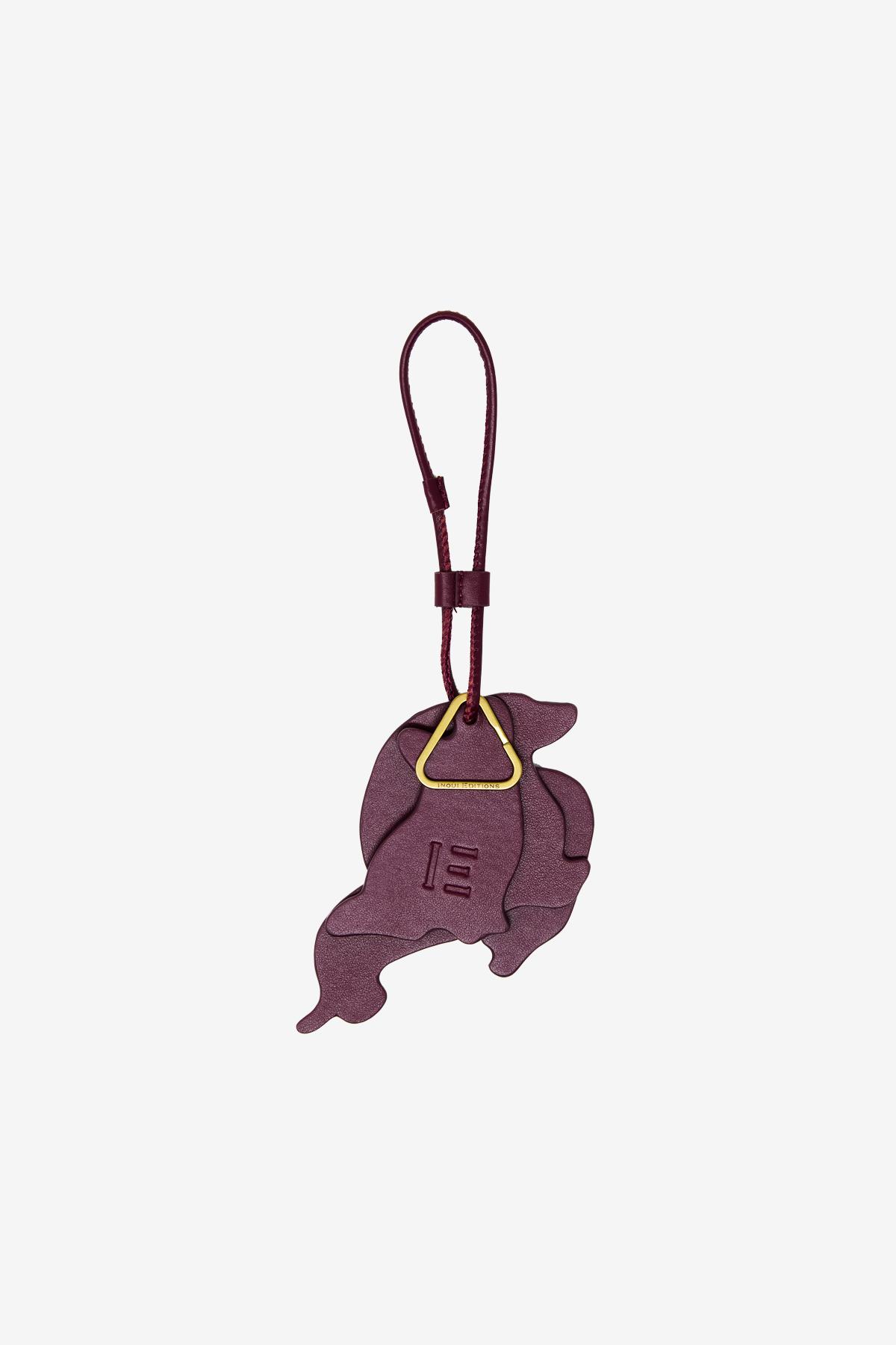 Keychain - Toutou - Burgundy