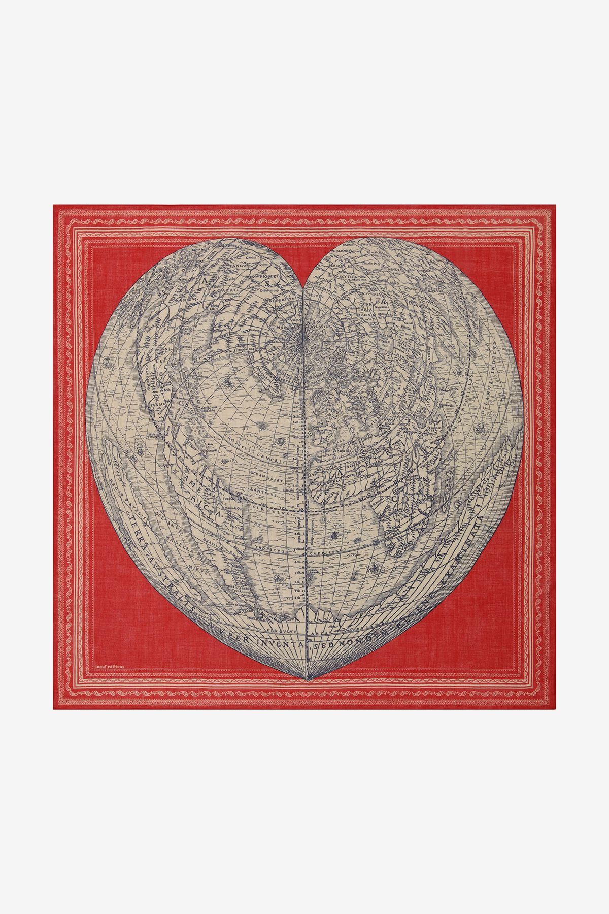 Square 130 - Mappemonde - Red