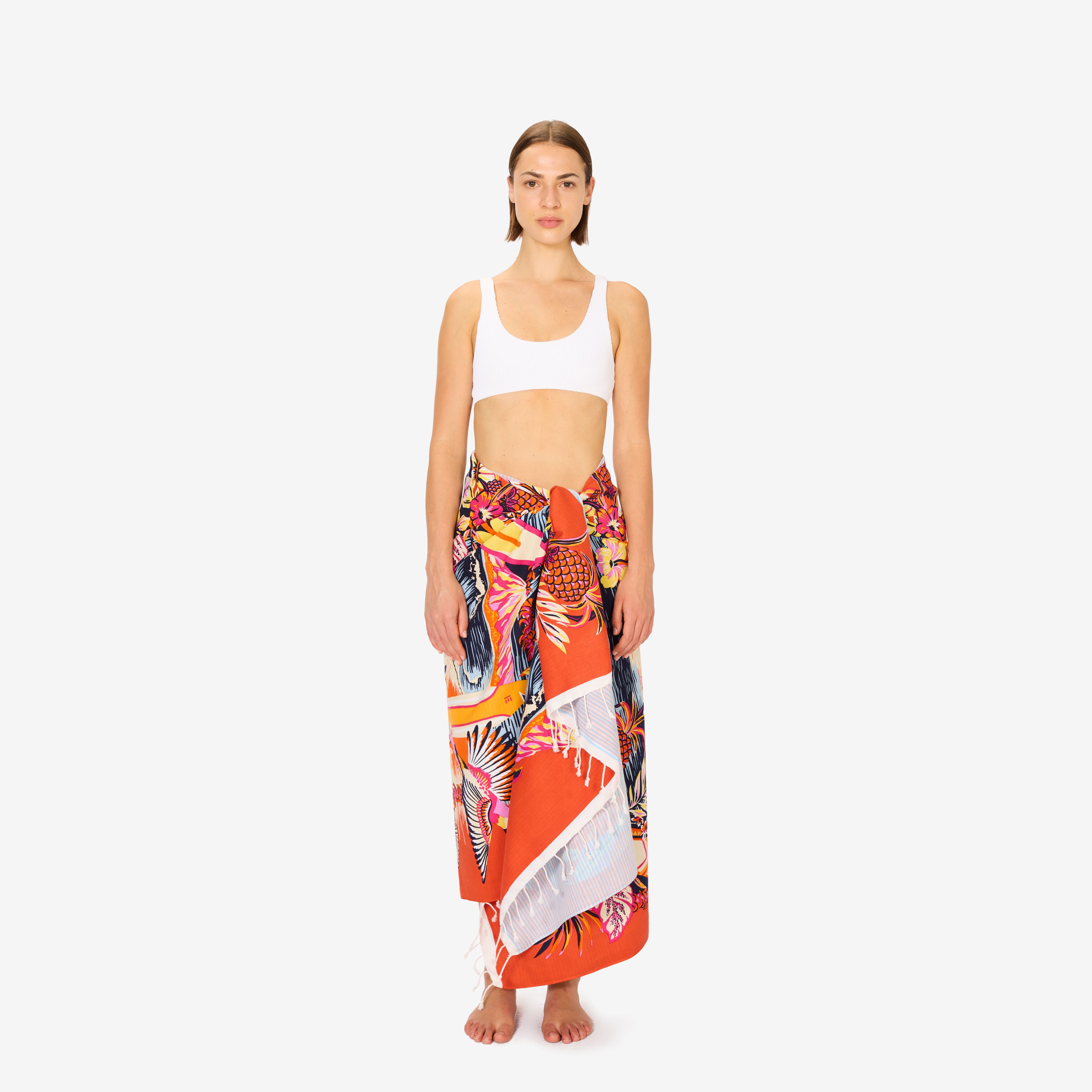 Fouta Towel 100 - Hawai - Orange