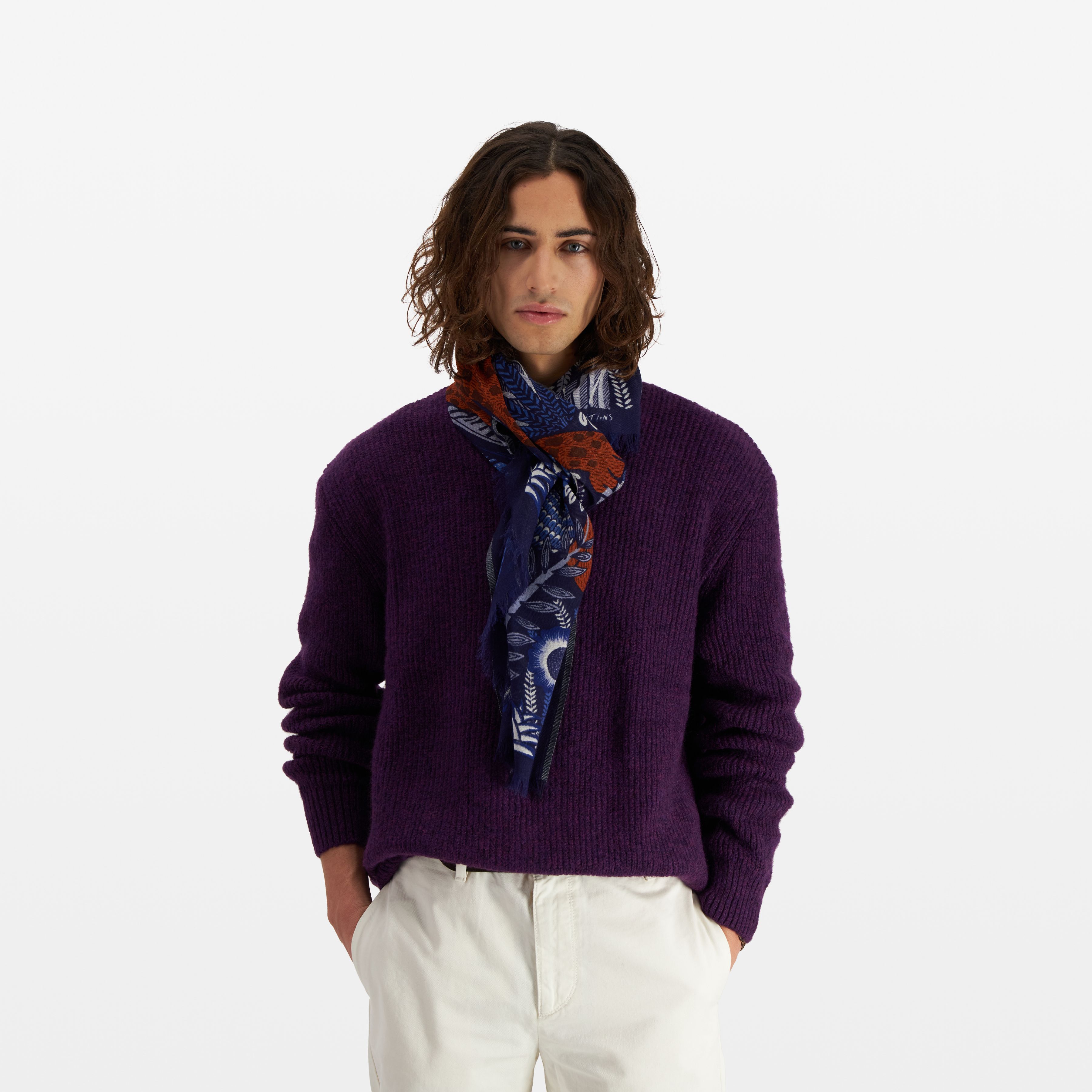 Bufanda 70 - Rousseau - Azul