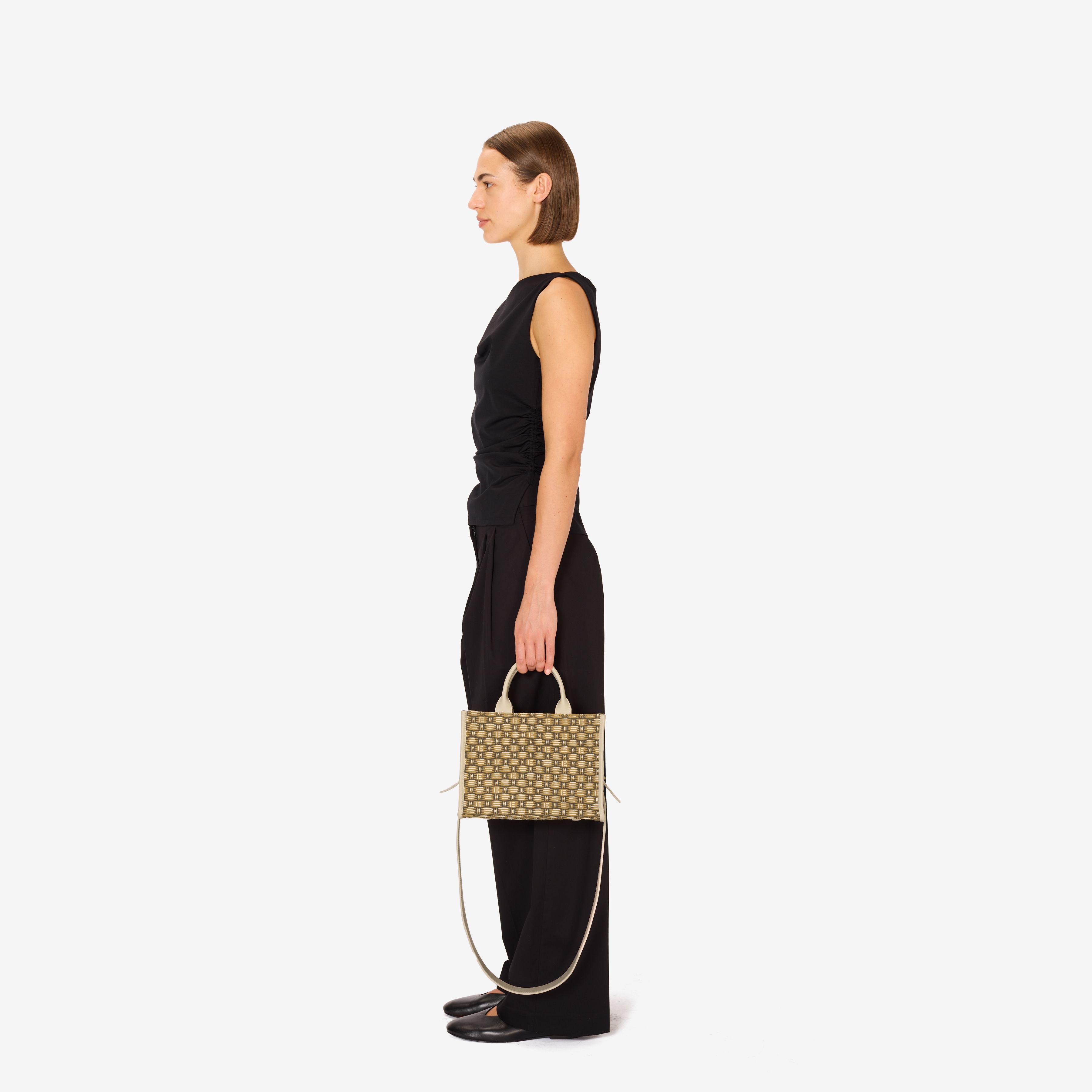 Caprice Bag - Cannage - Khaki