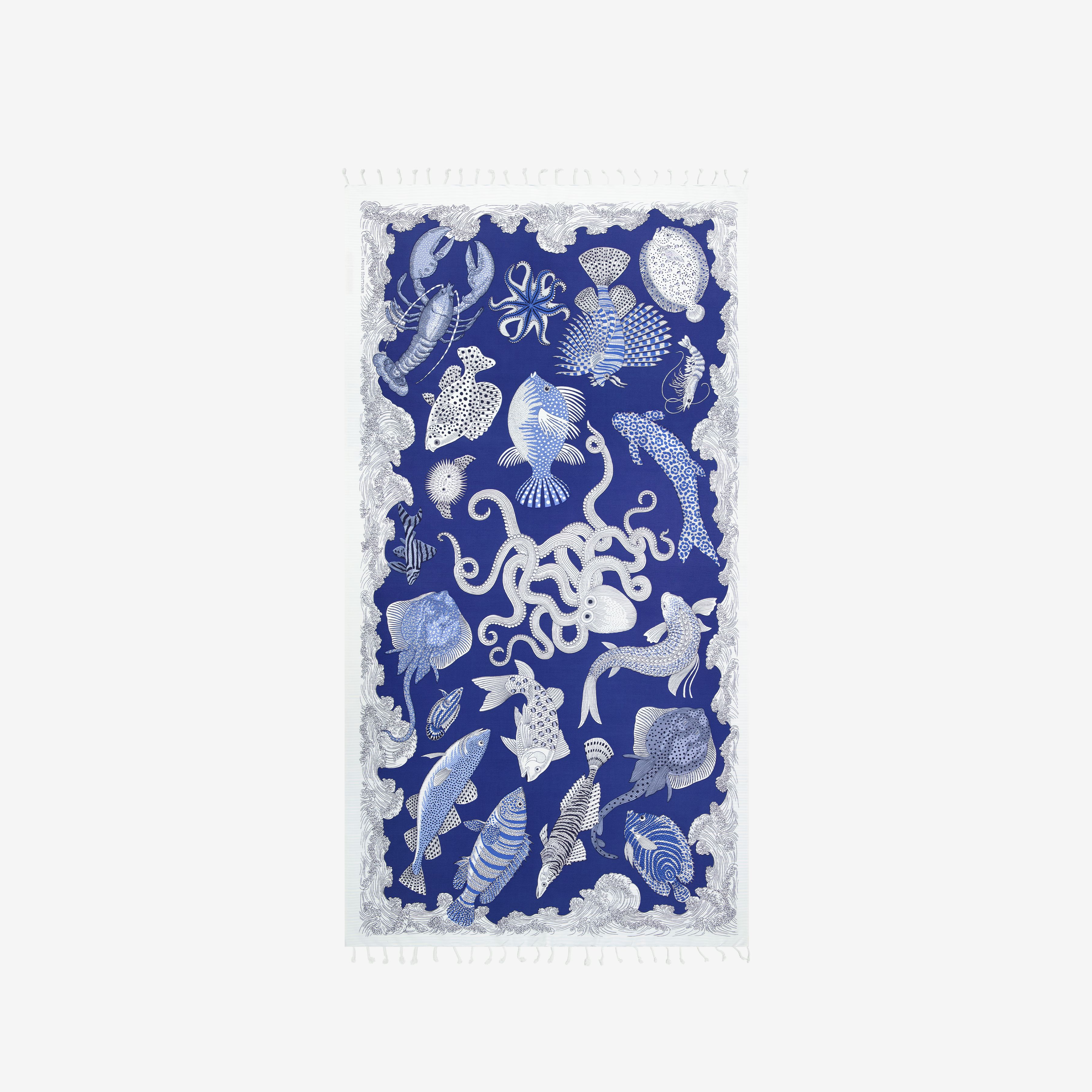 Fouta Towel 100 - Poseidon - Blue