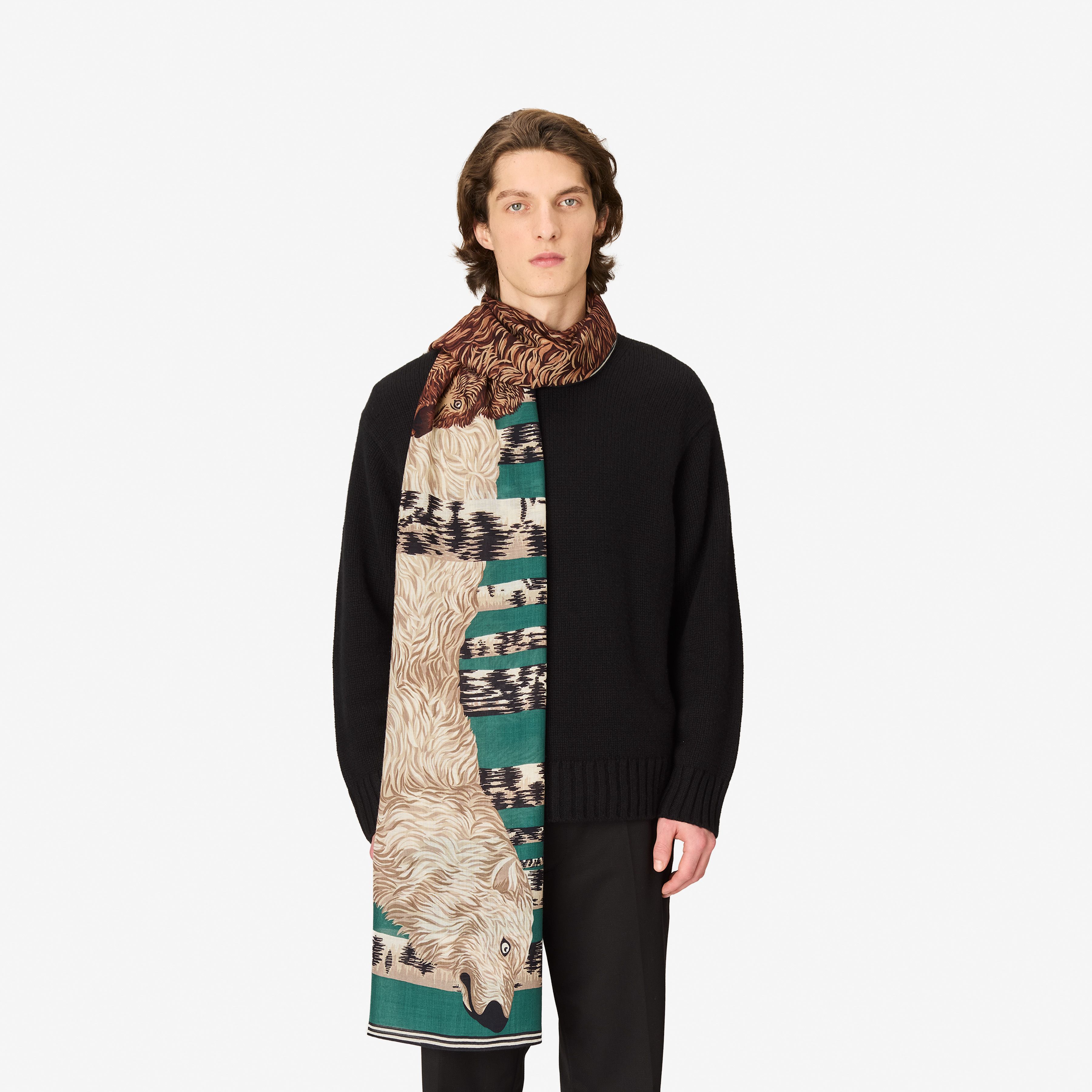 Scarf 100 - Ours - Emerald