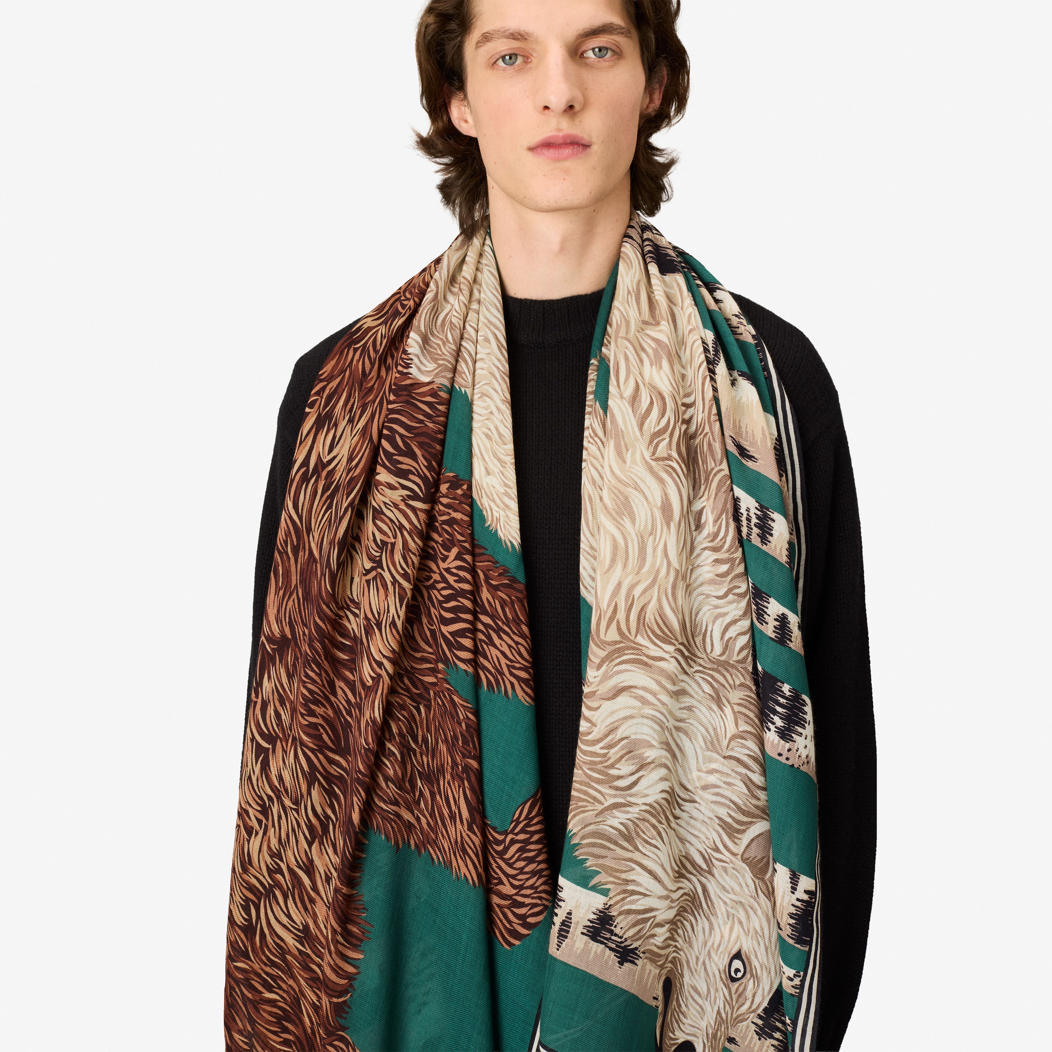 Scarf 100 - Ours - Emerald