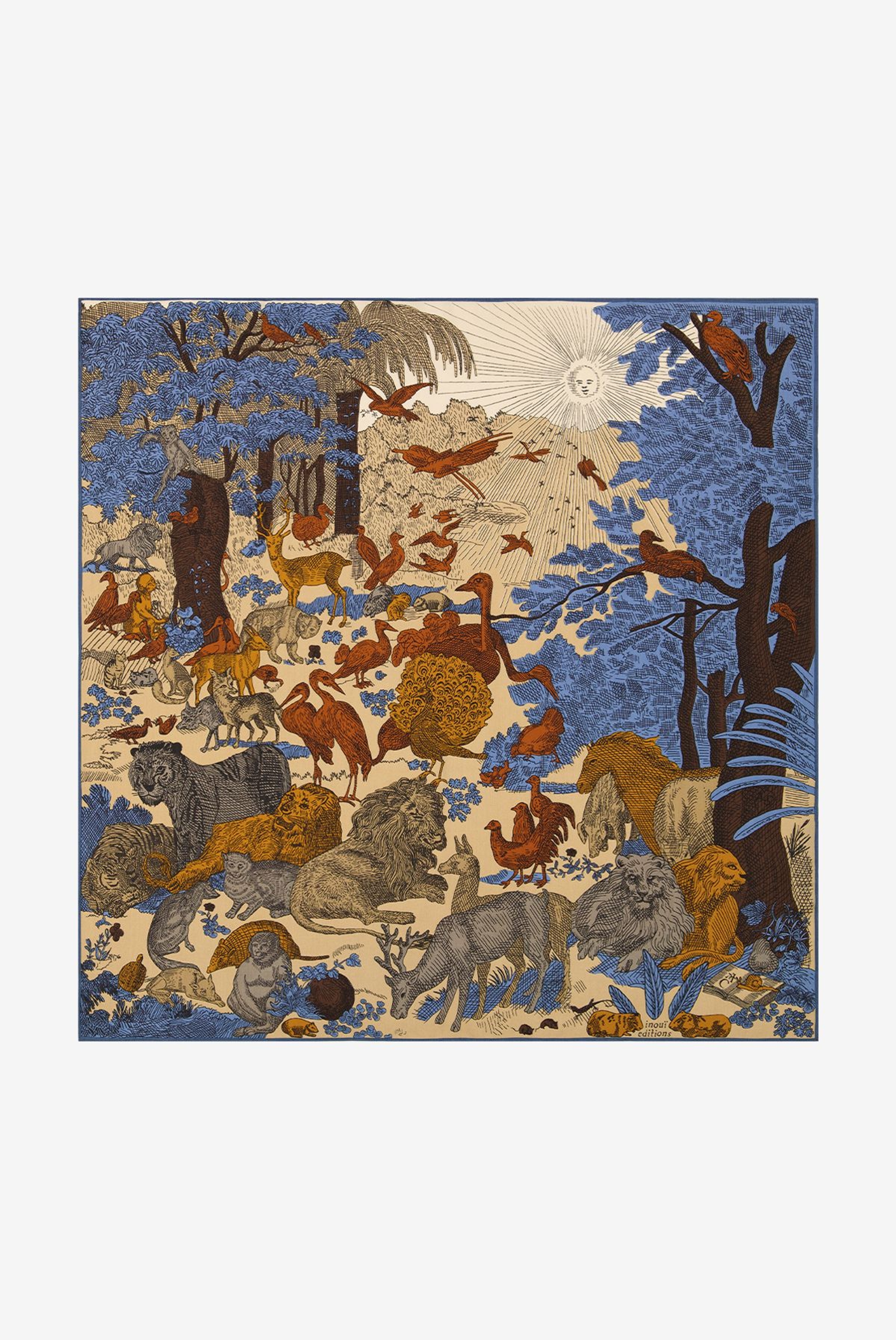Quadratisches Tuch 100 - Reve - Beige