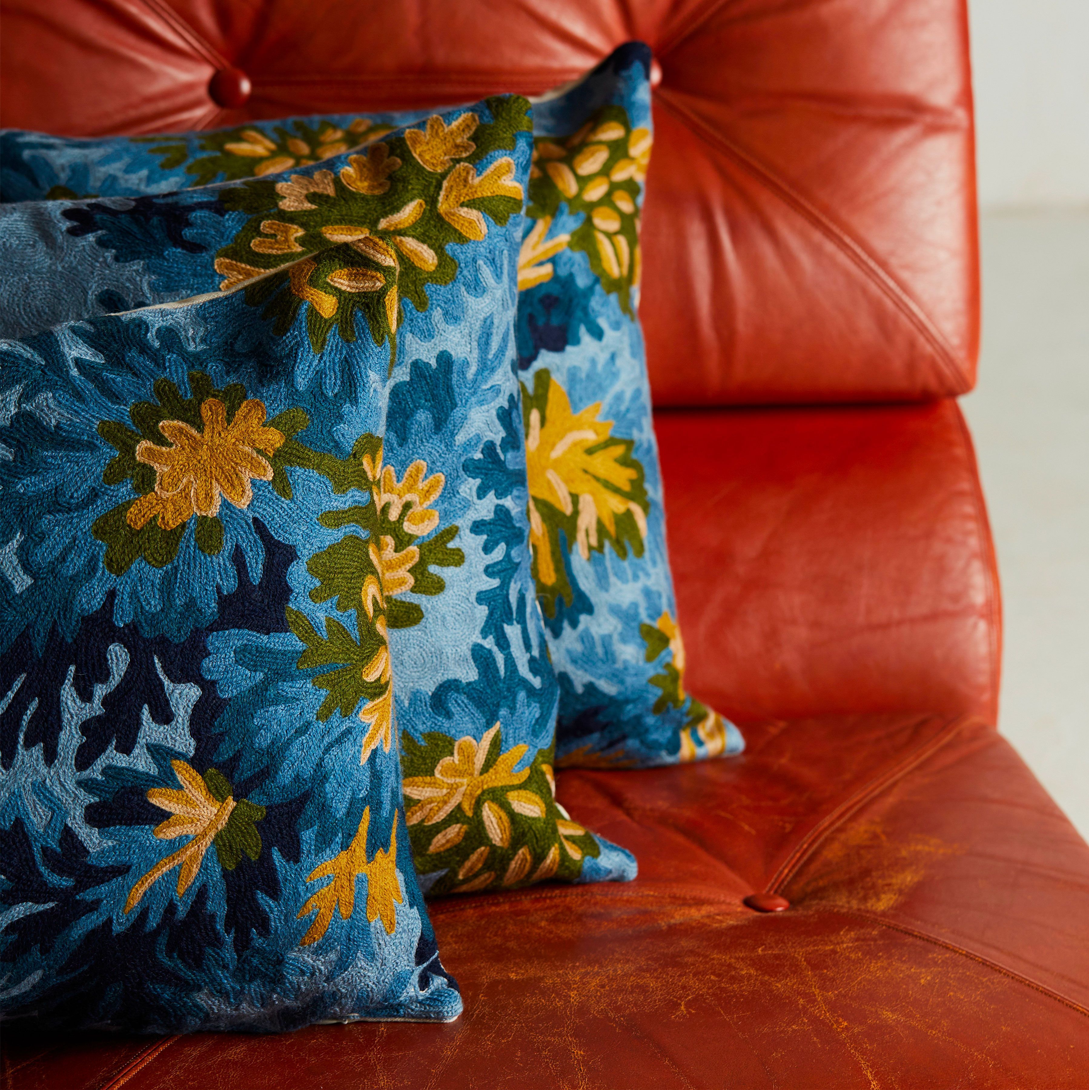 Cushion Cover 45 - A Fontainebleau - Blue