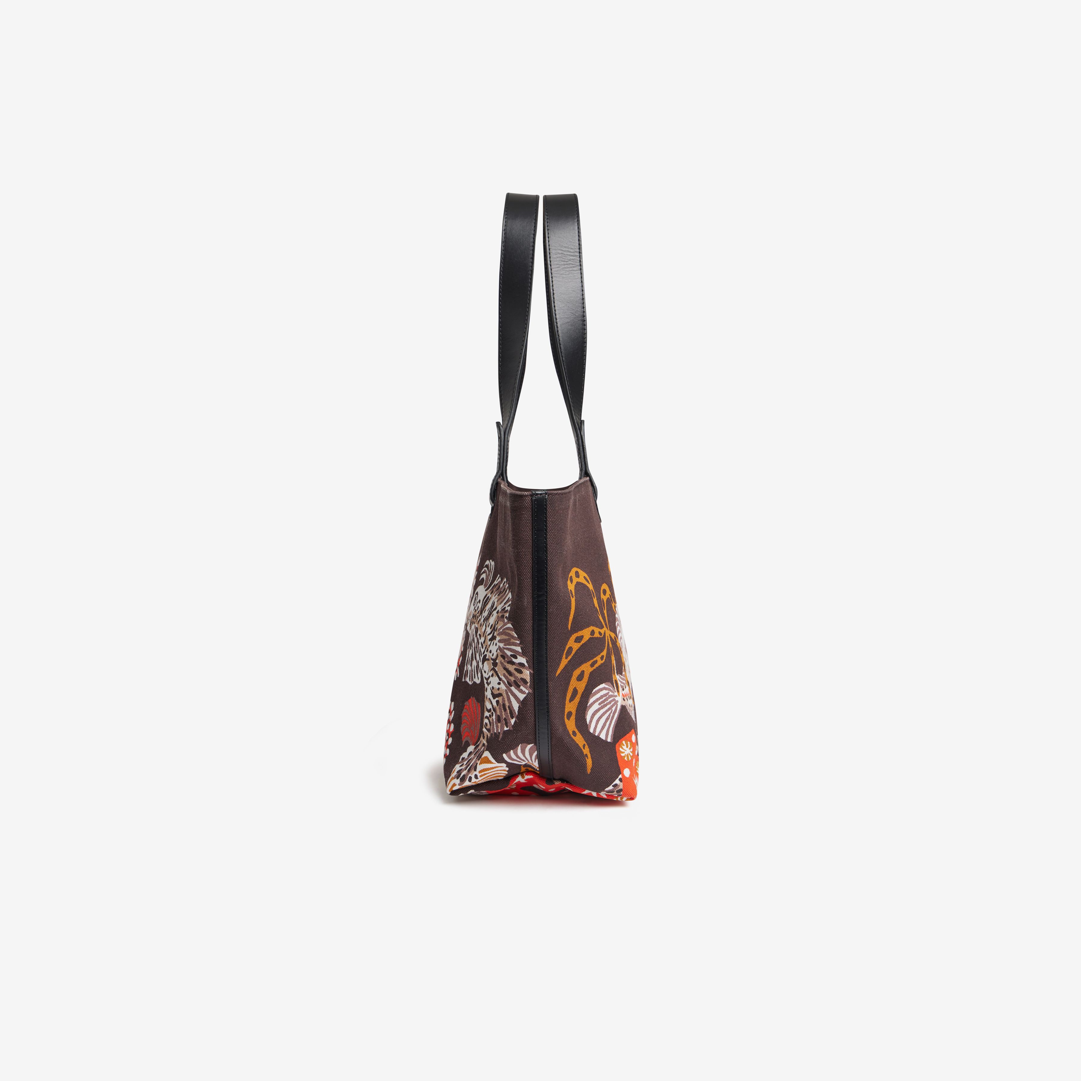 Carrier Bag S - Jardin de sirènes / Dom Robert - Brown