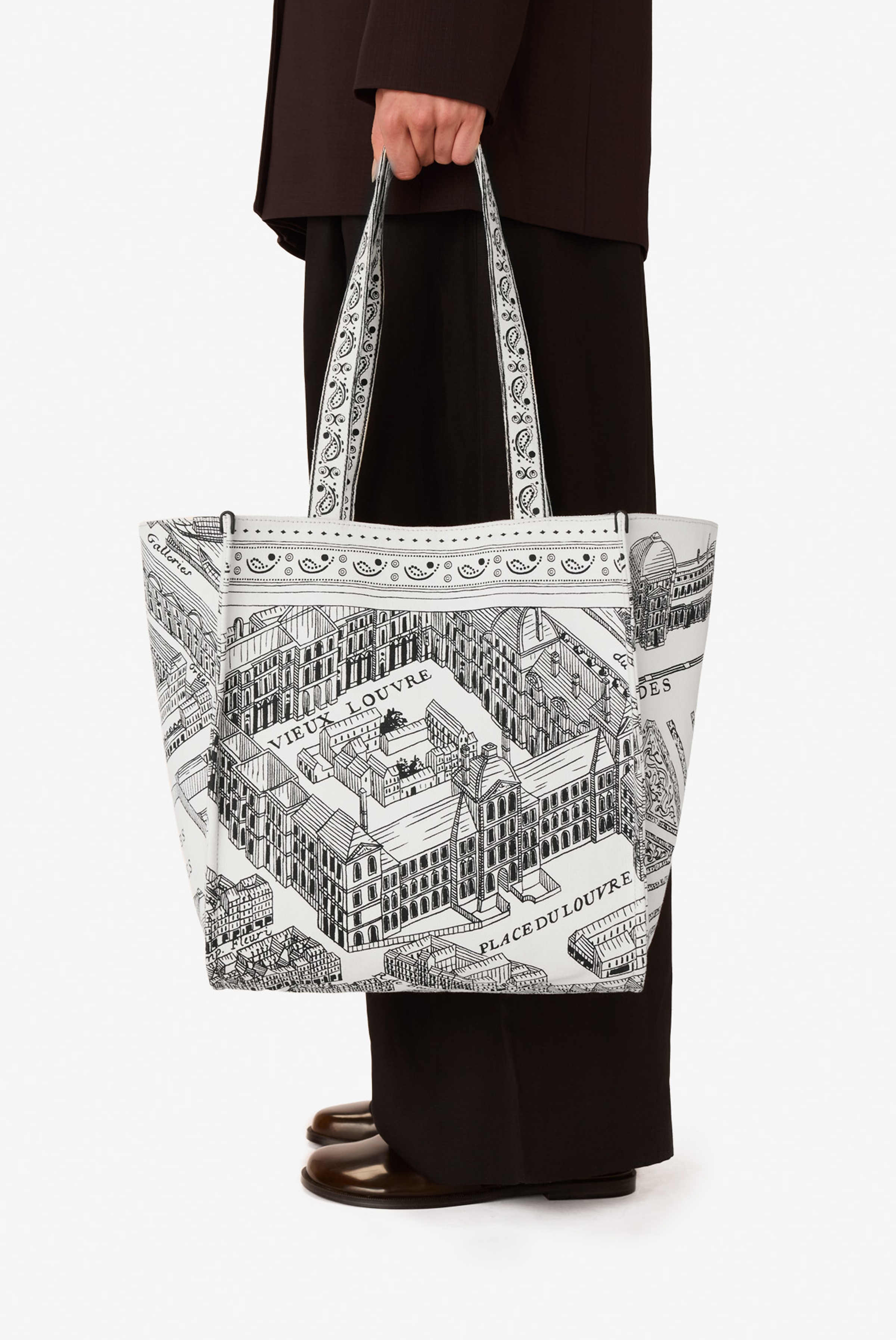 Totebag - Louvre - Noir