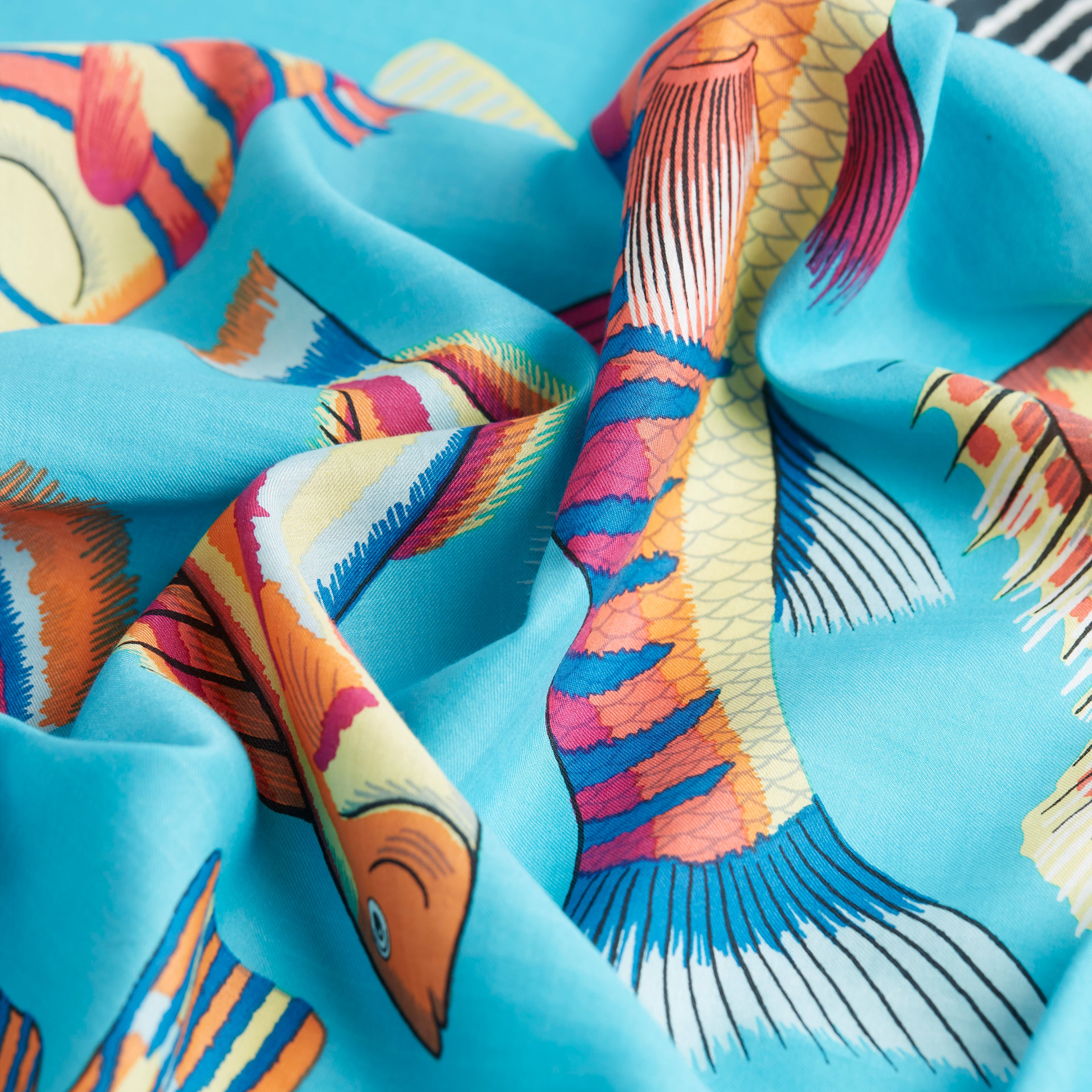 Square 130 - Tuba - Turquoise Blue