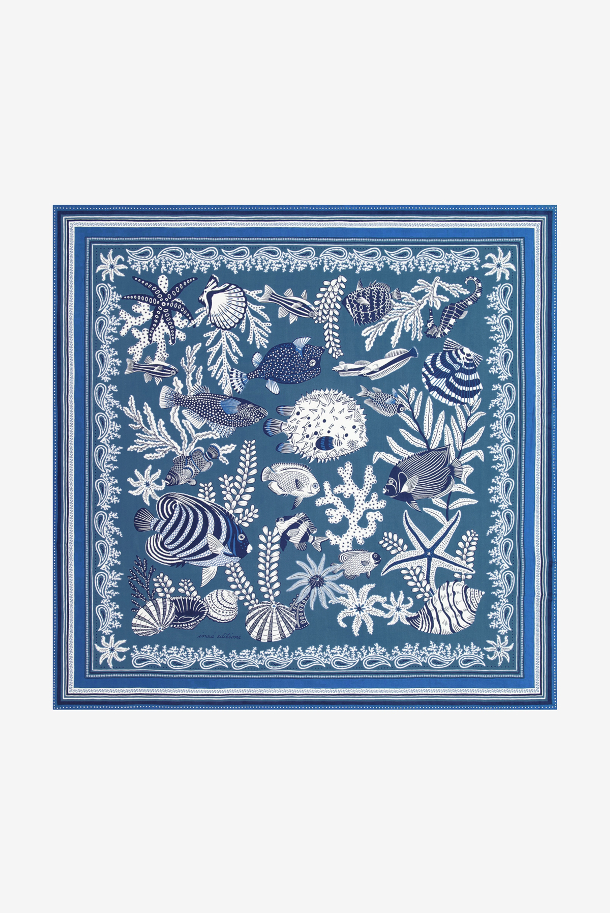 Square 100 - Neptune - Blue