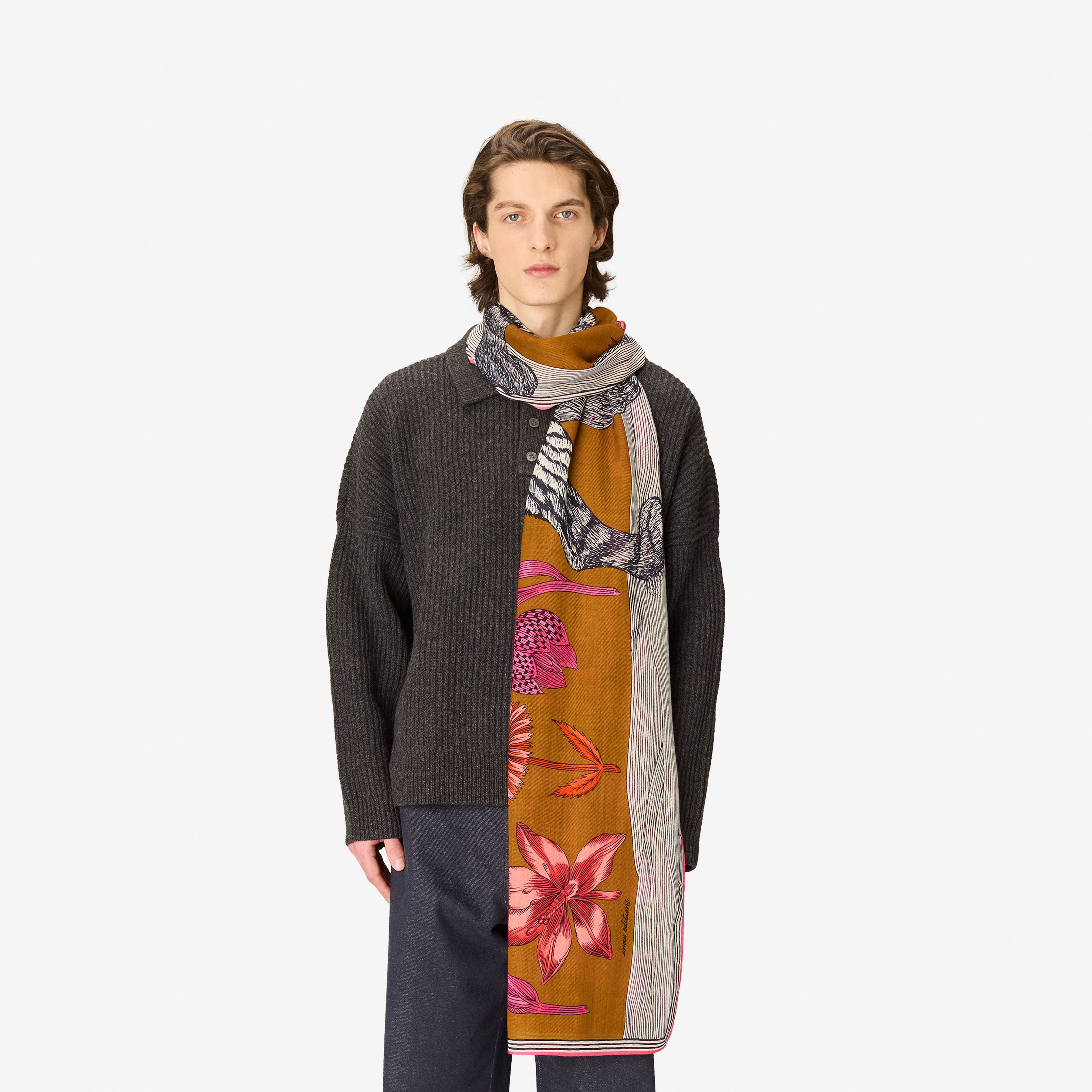 Scarf 80 - Gustav - Golden Brown