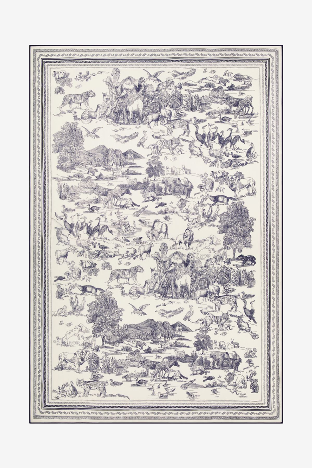 Scarf 130 - Reverie - White