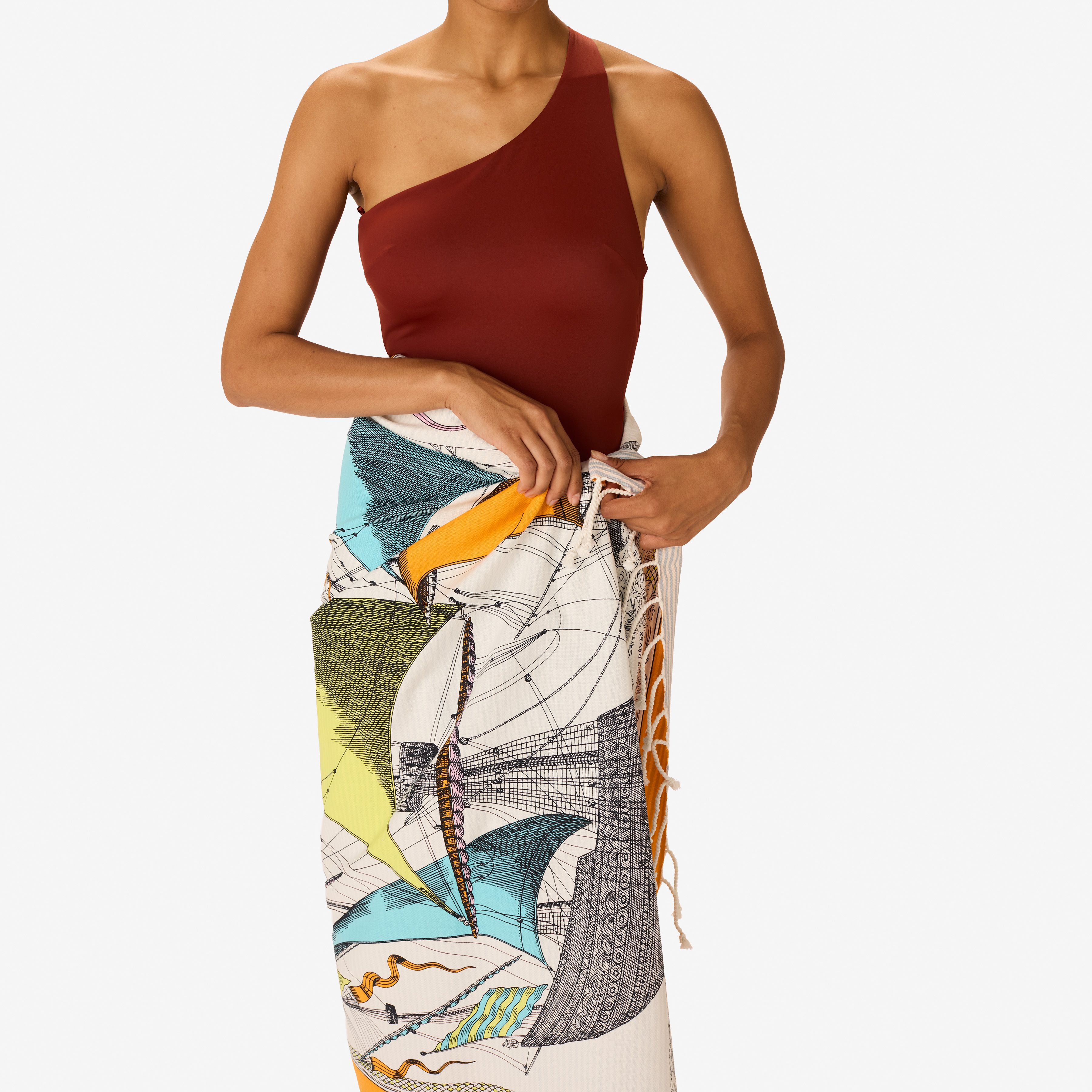Fouta Towel 100 - Des Rives et des Reves - Multicolor
