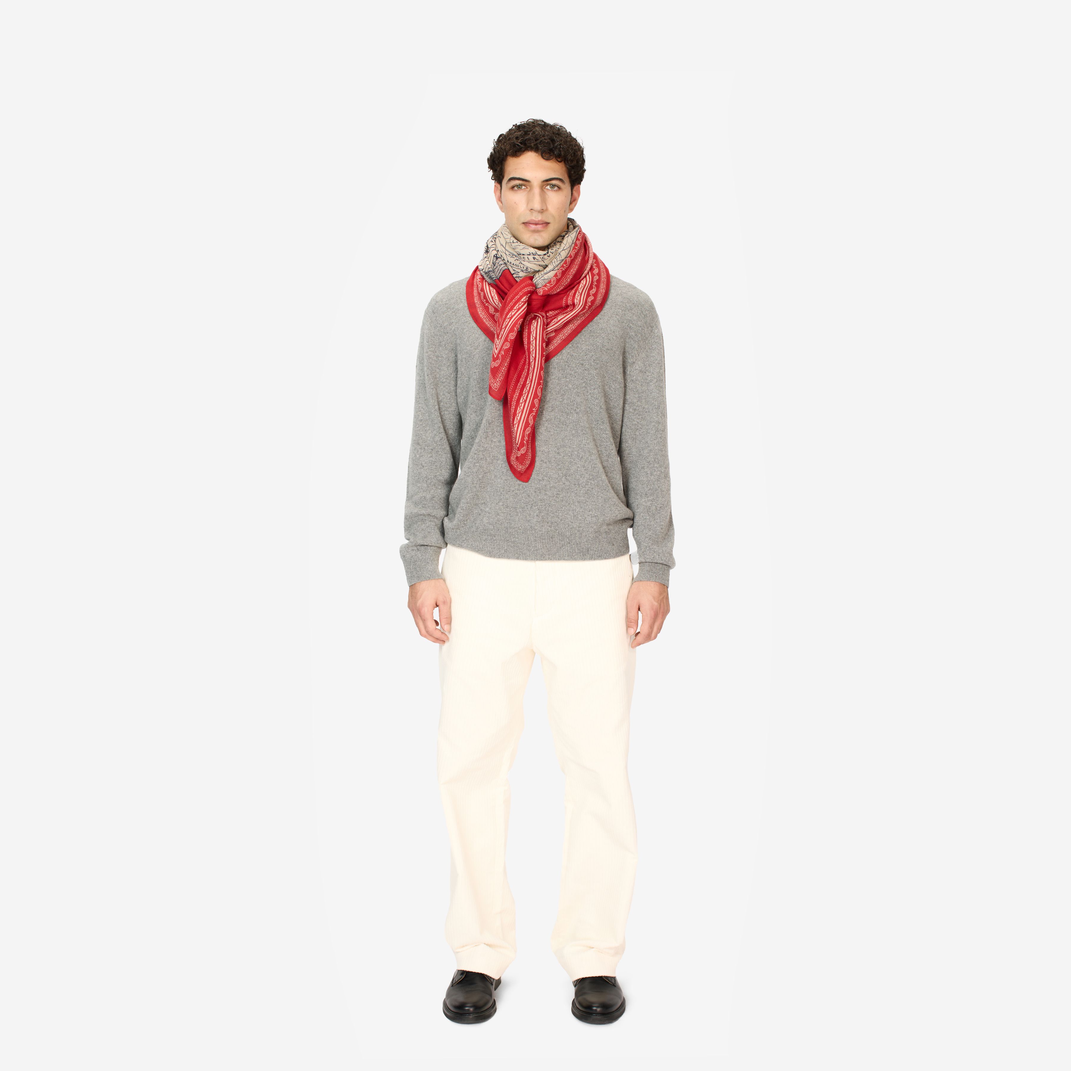 Square 130 - Mappemonde - Red