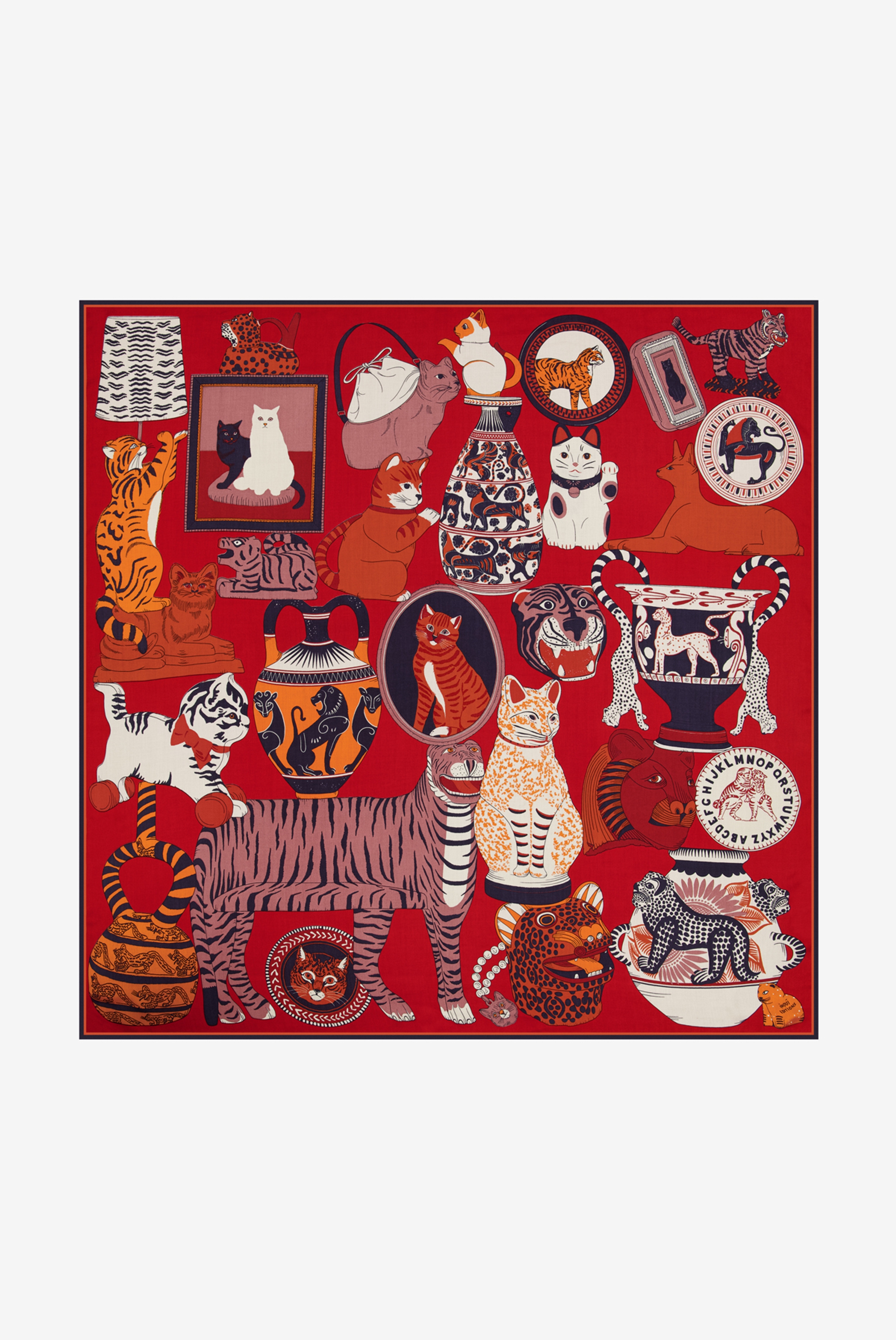 Carré 130 - Collectionneur - Rouge