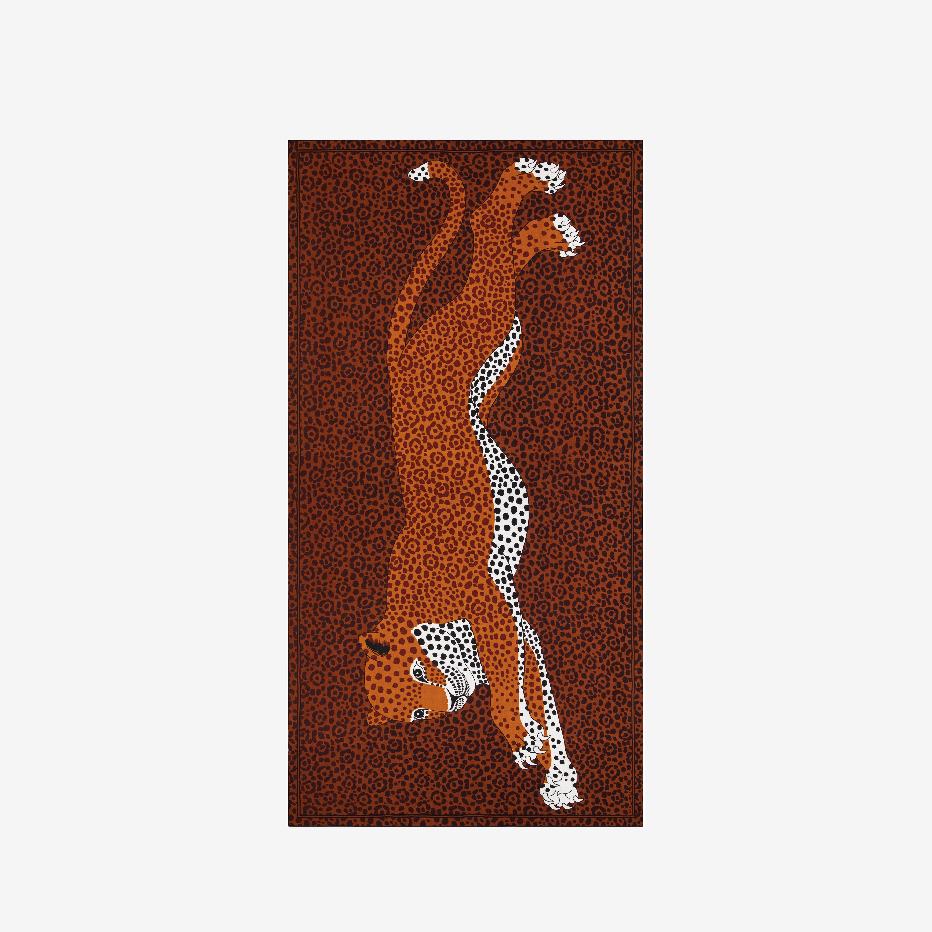 Scarf 100 - Felis - Burgundy
