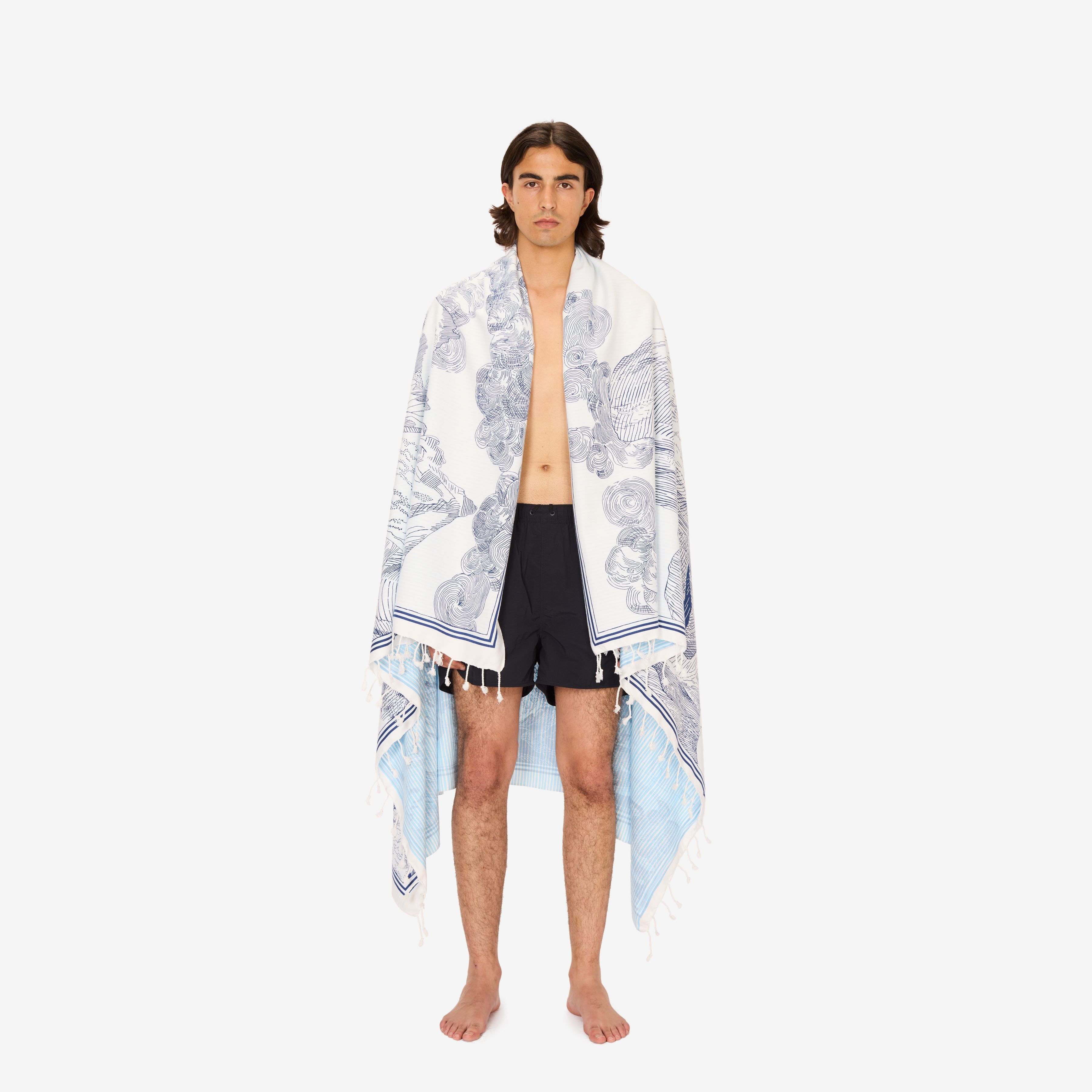 Fouta Towel 140 - Balthazar - Navy