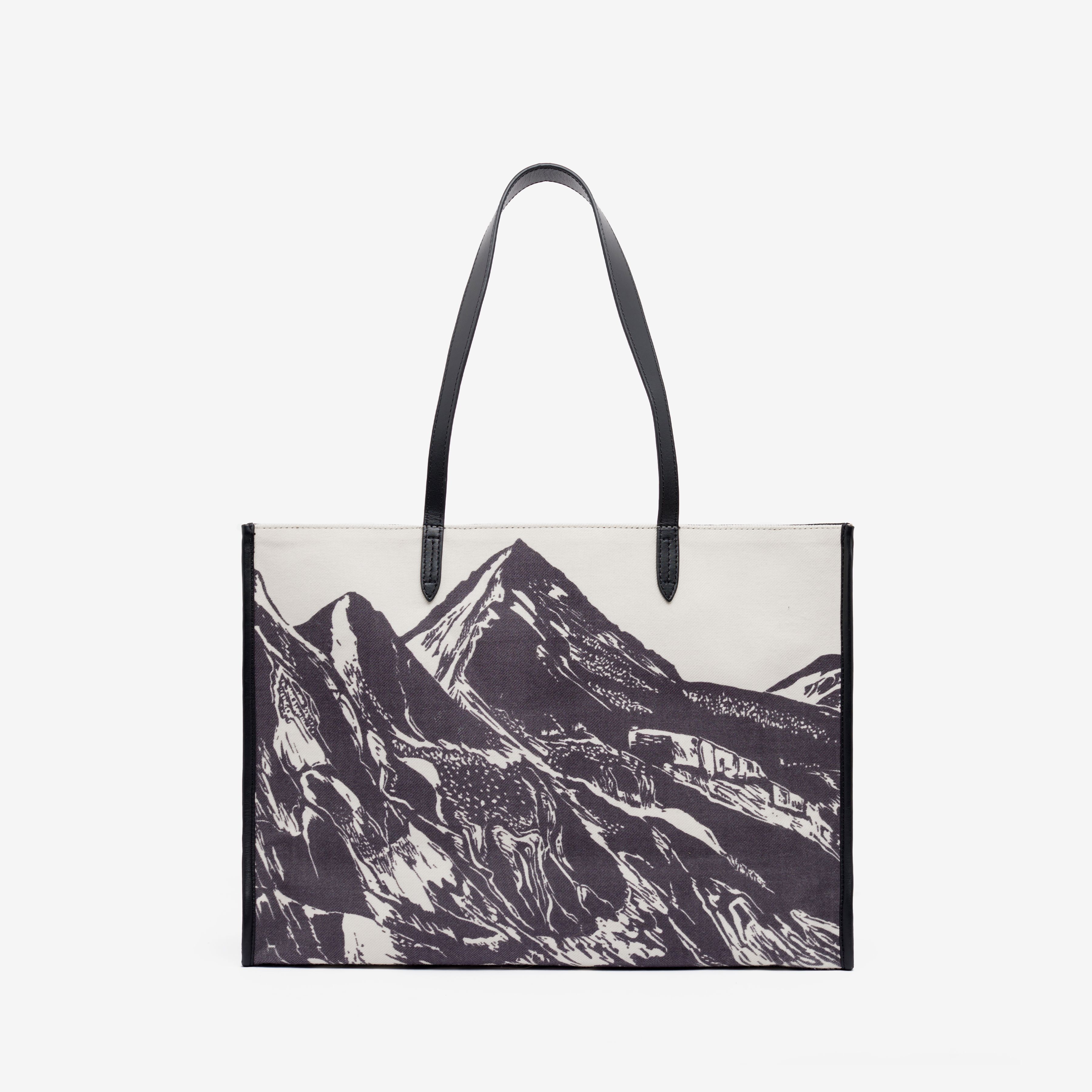 Shopping Bag - Montagne - Grey