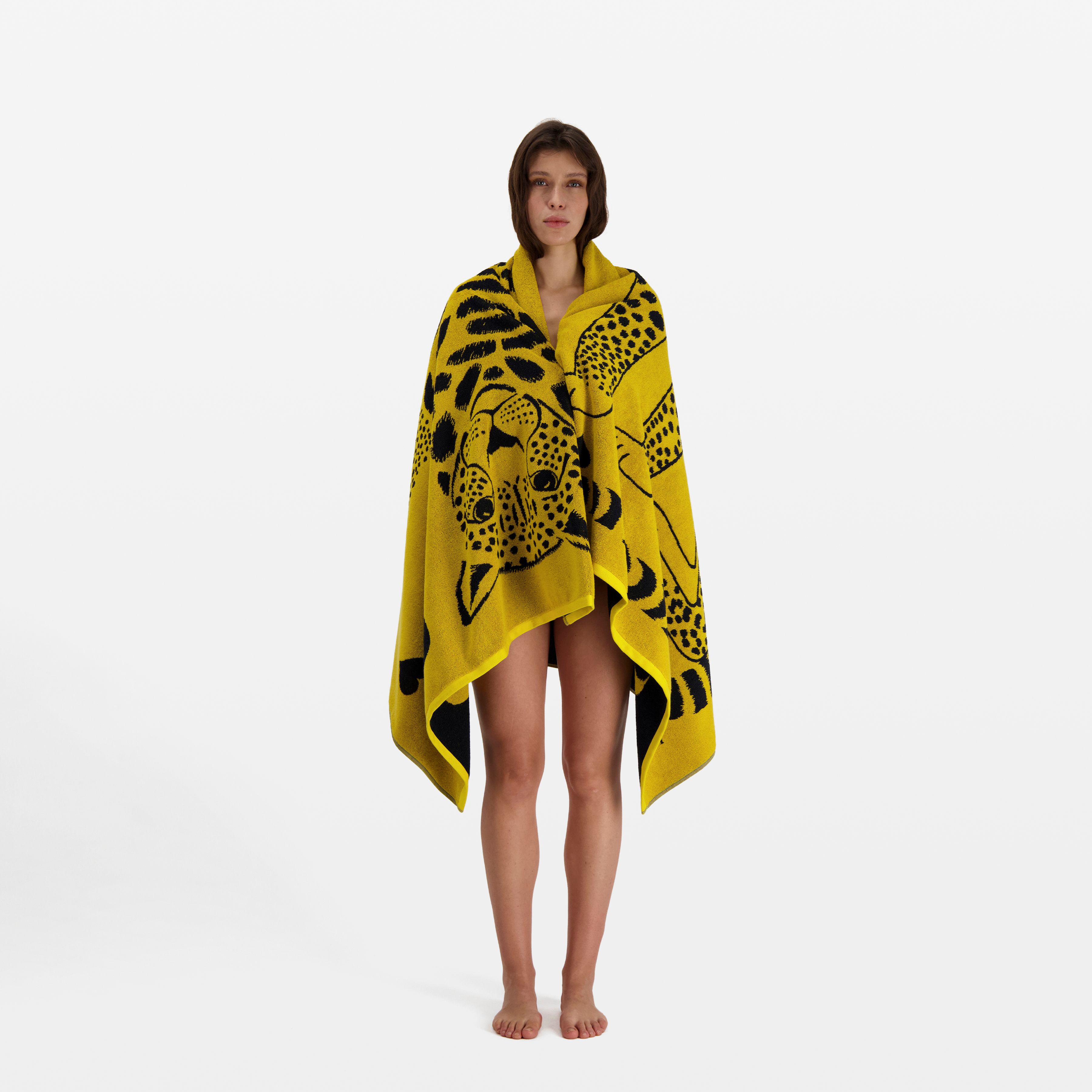 Strandtuch - Queen - Safran