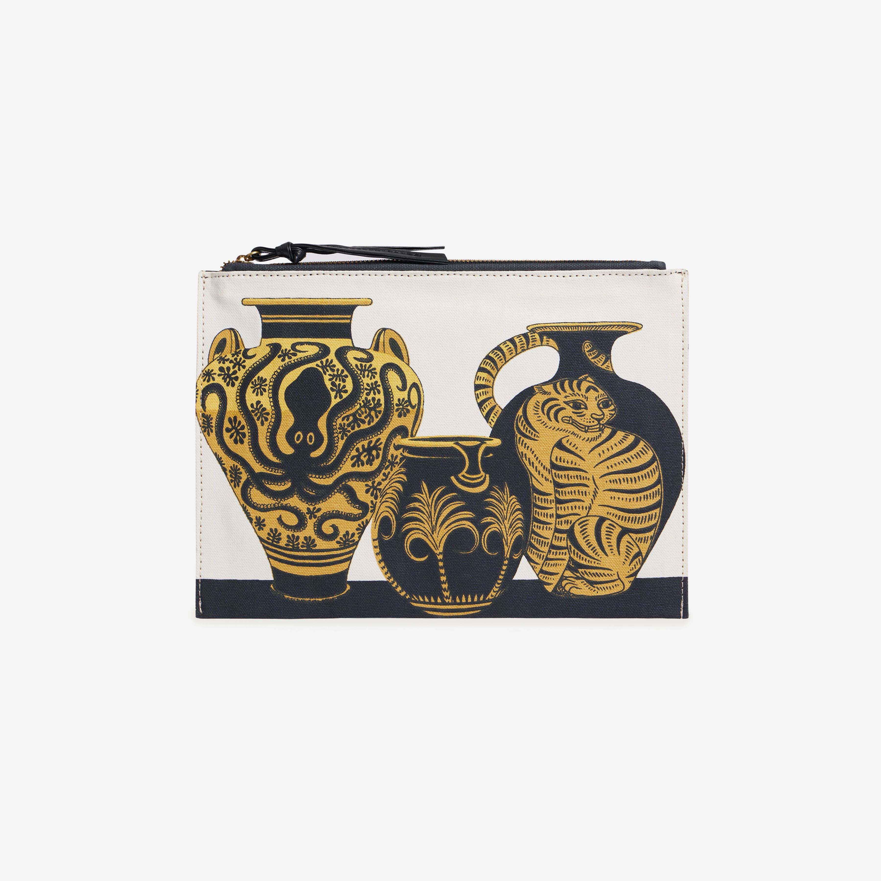 Pouch - Mykonos Jar - White