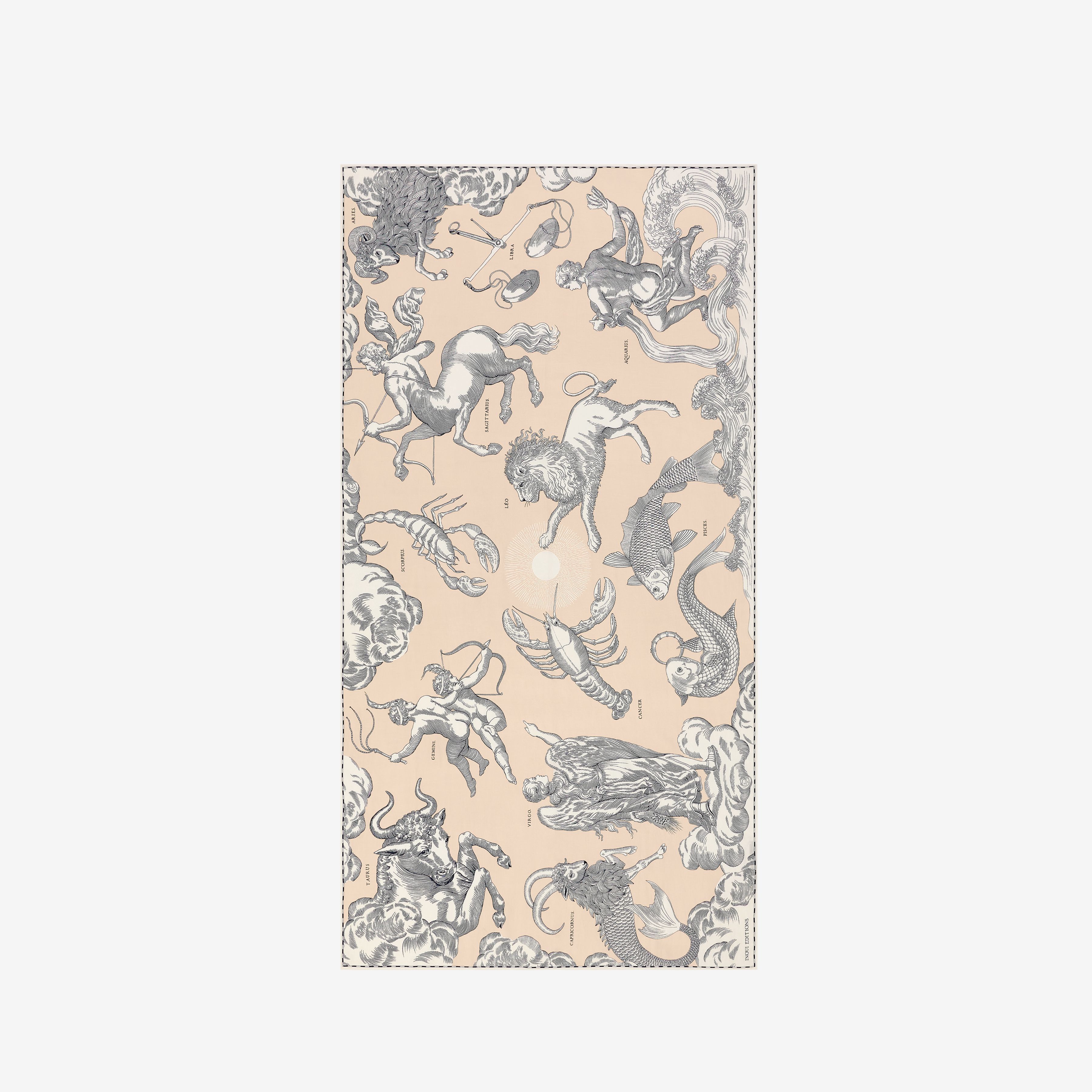 Scarf 100 - Astrologie - Natural