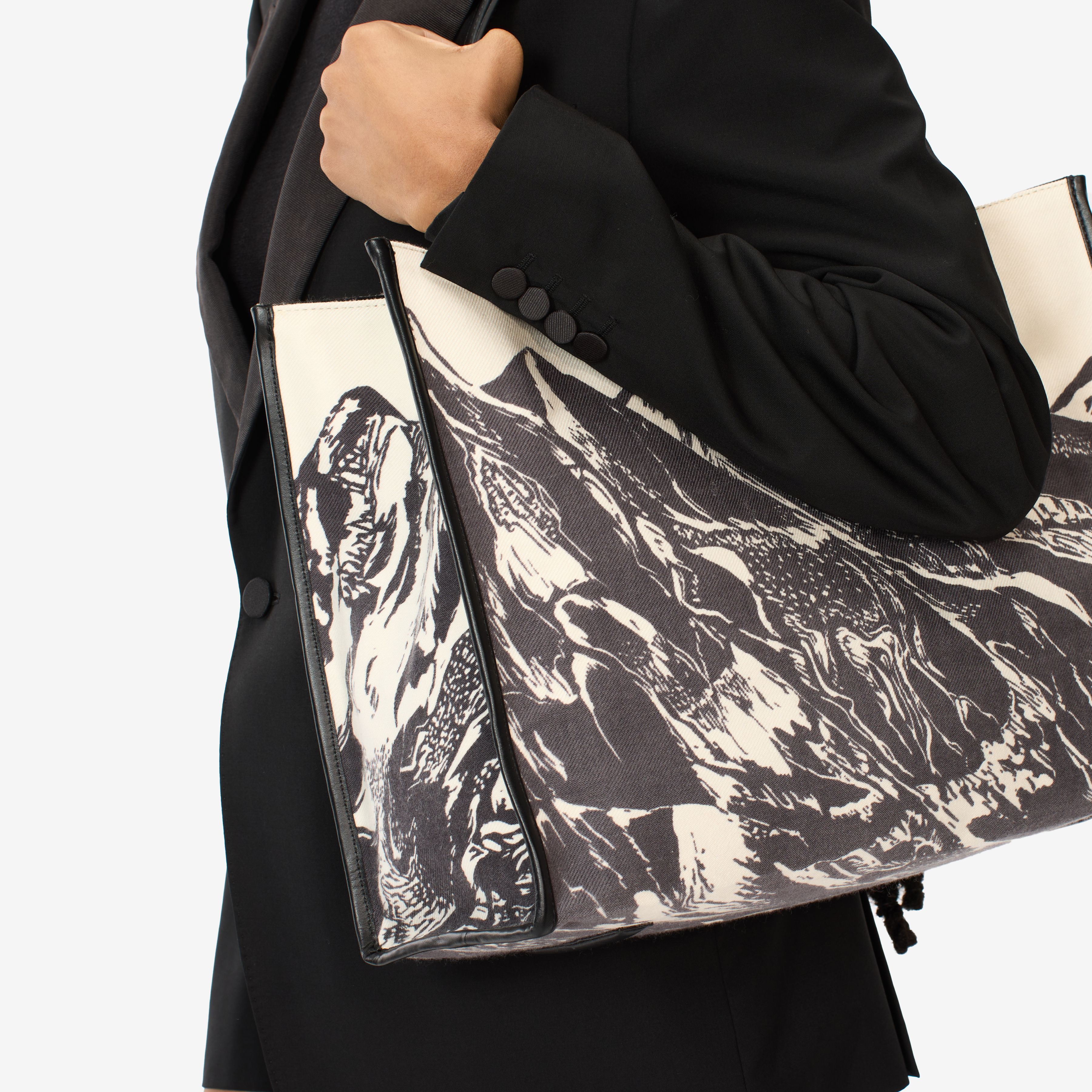 Shopping Bag - Montagne - Grey