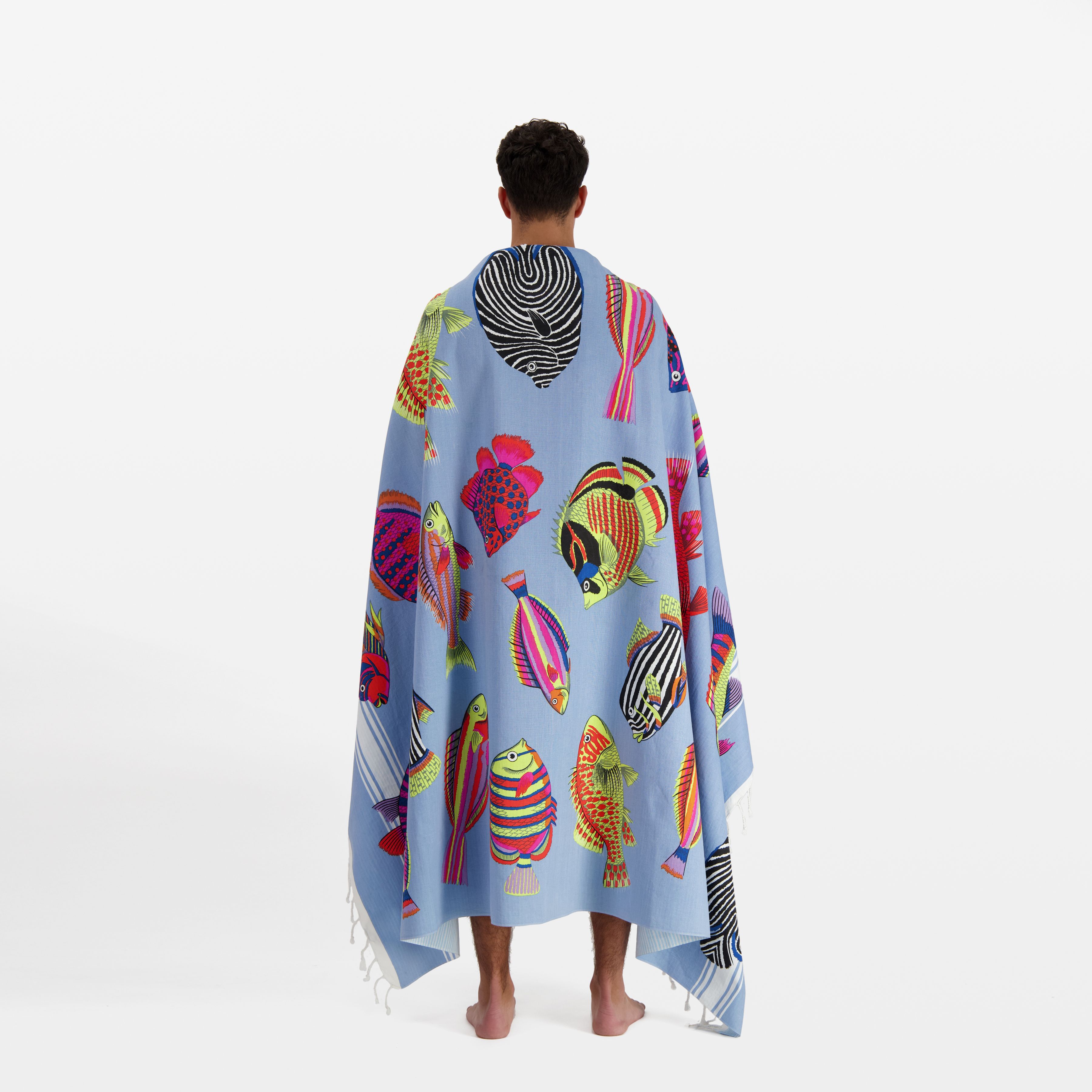 Fouta Towel 140 - Tuba - Light Blue