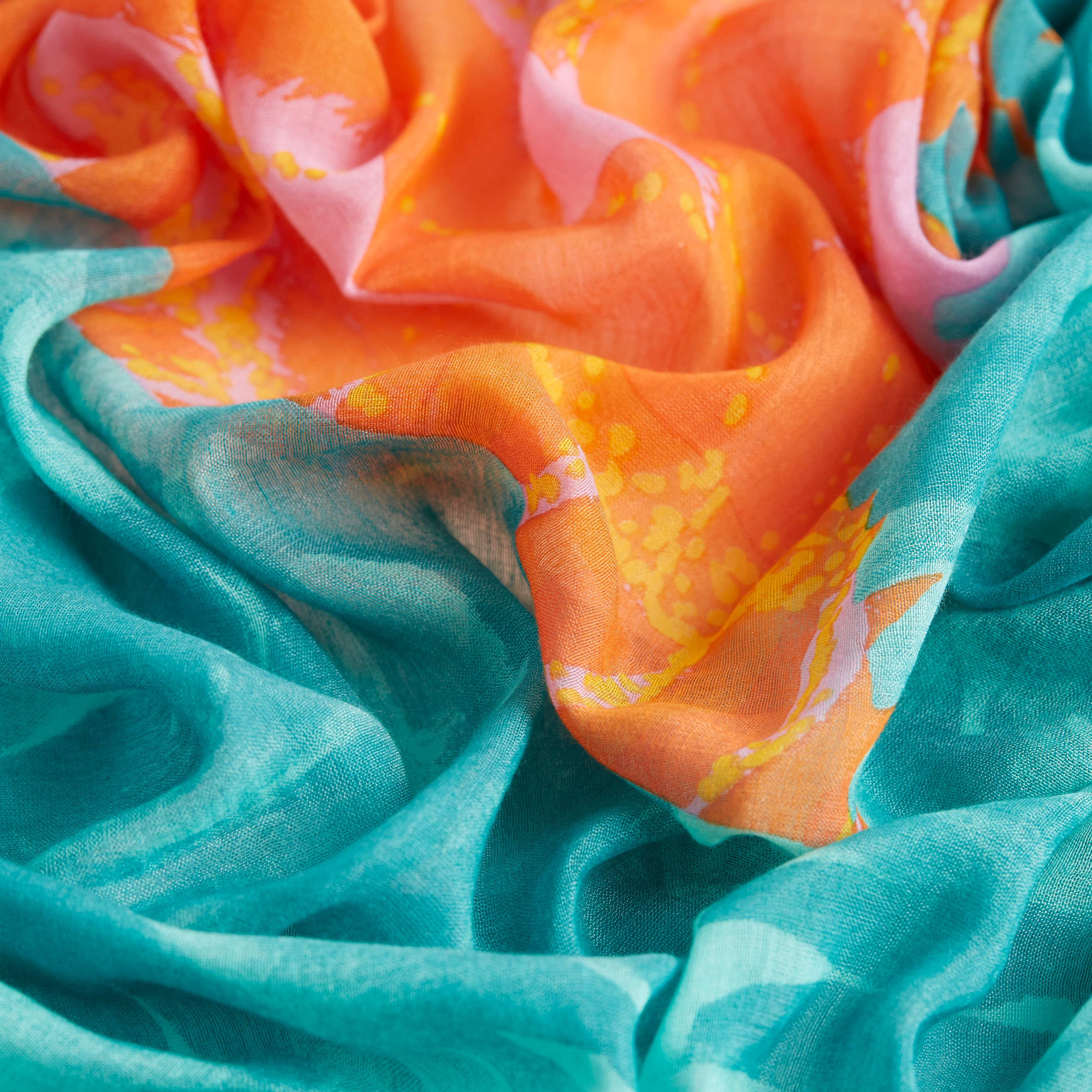 Scarf 100 - Komodo - Turquoise Blue