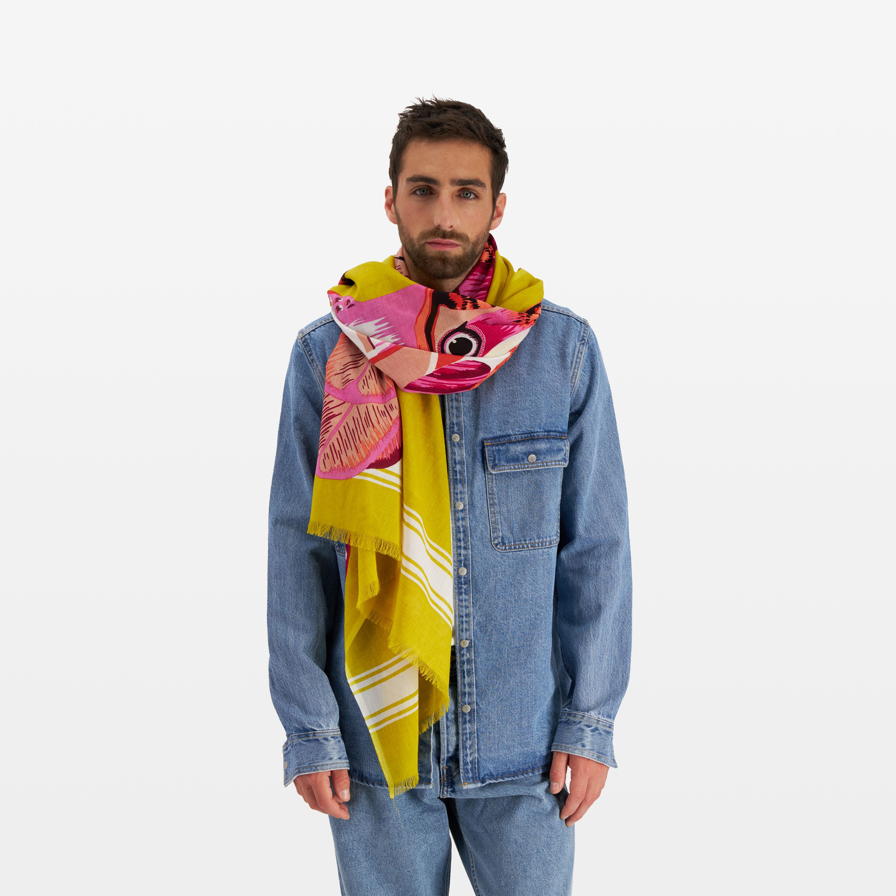 Scarf 100 - Toucan - Yellow