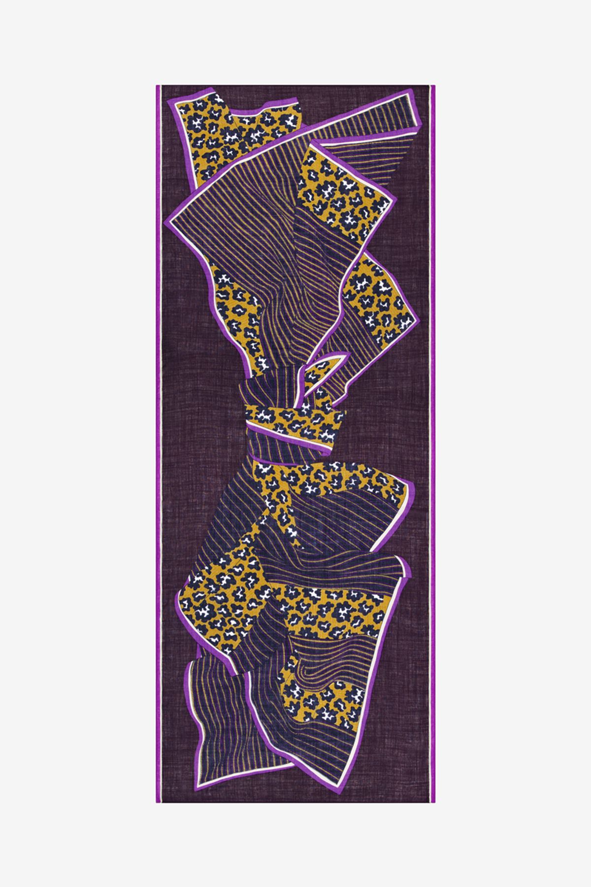 Schal 70 - Lov - Violett