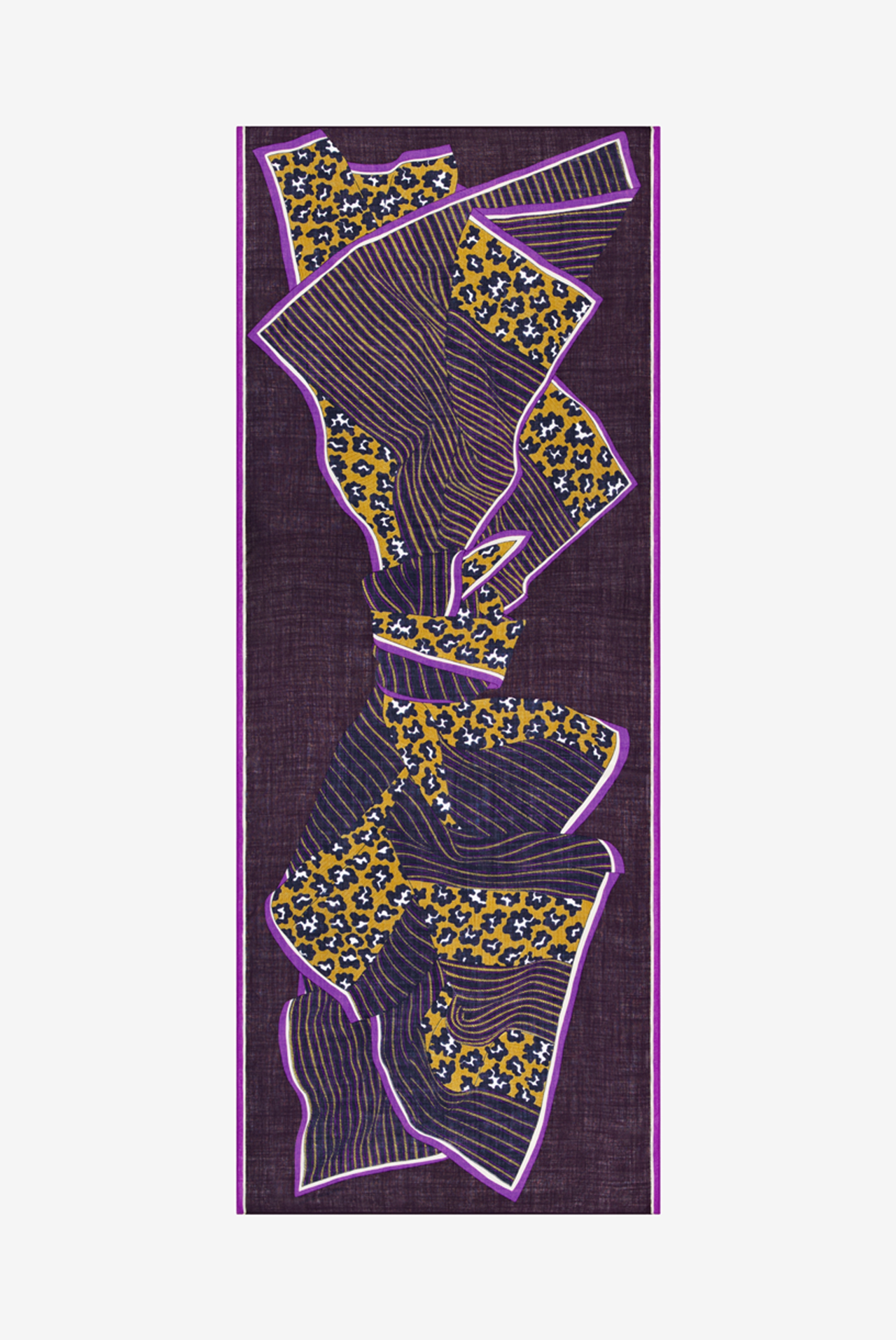 Schal 70 - Lov - Violett