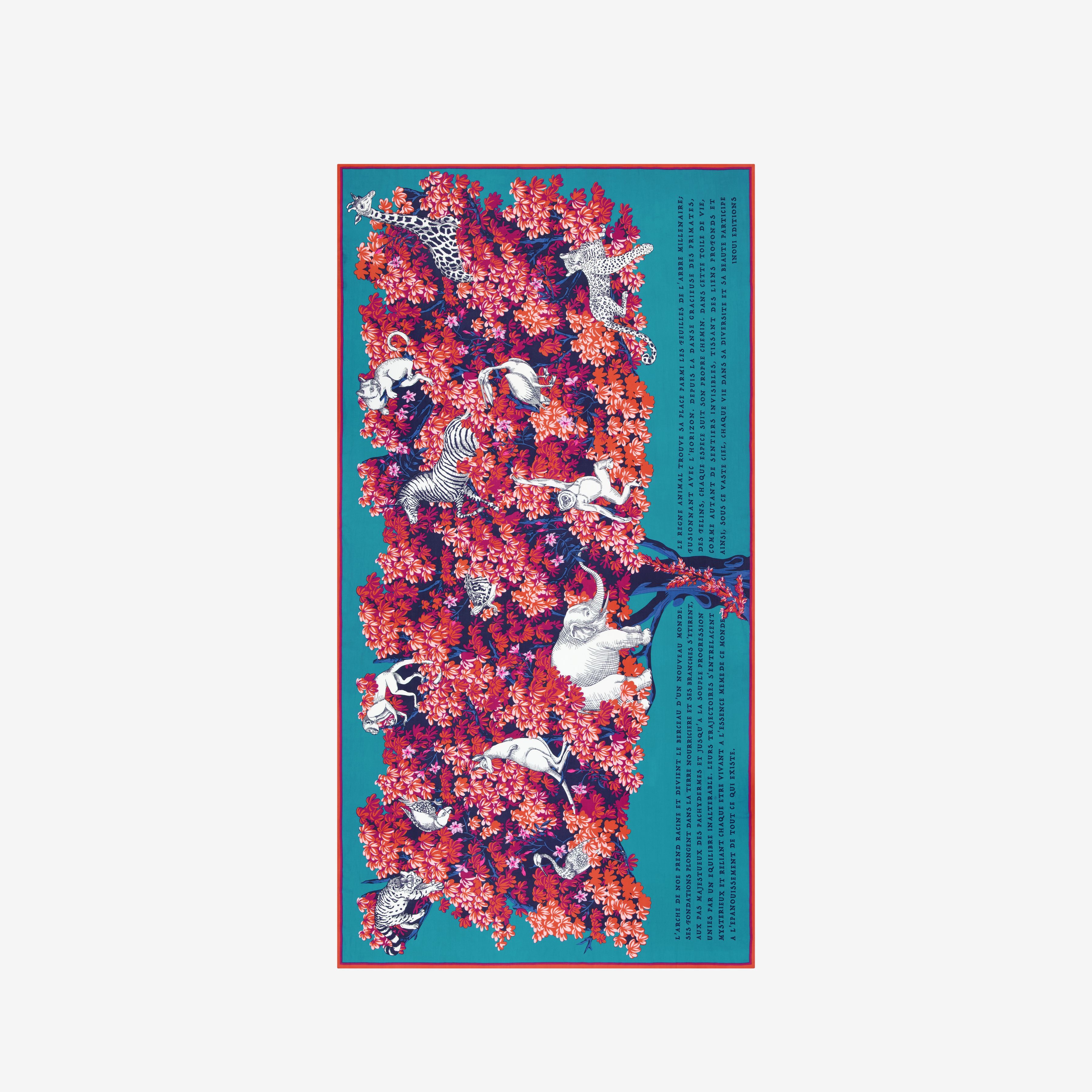 Bufanda 100 - Bestiaire - Rosa