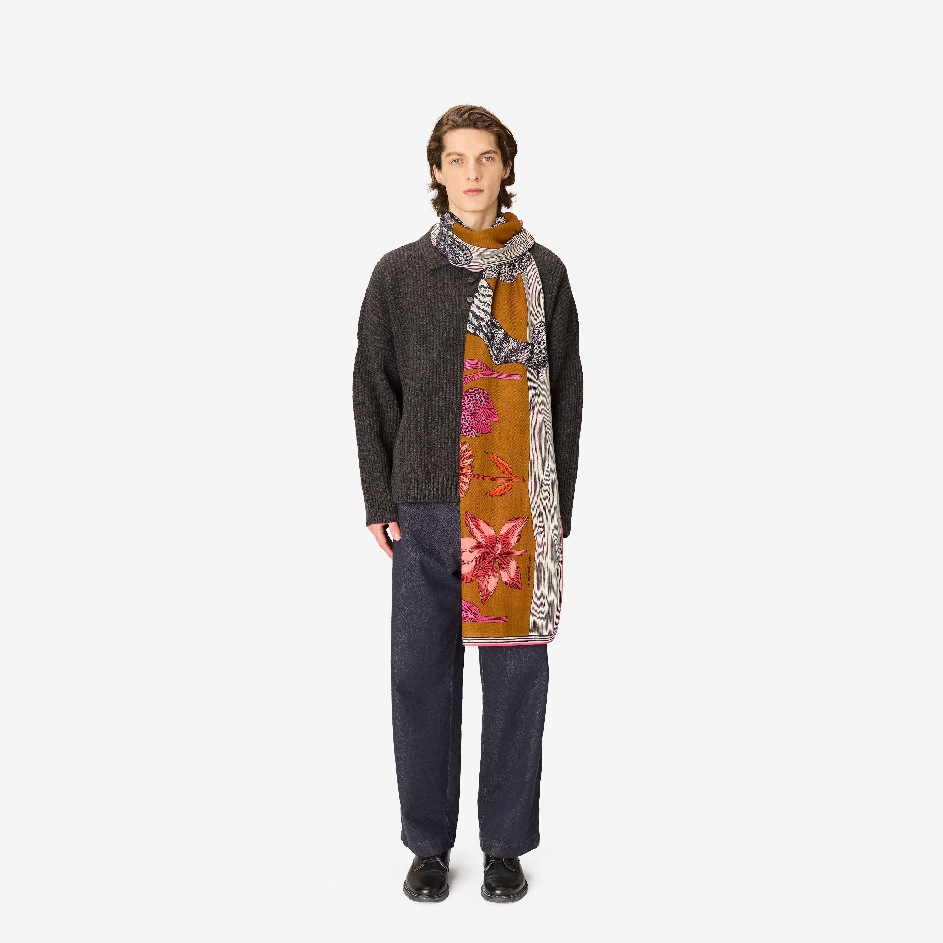 Scarf 80 - Gustav - Golden Brown