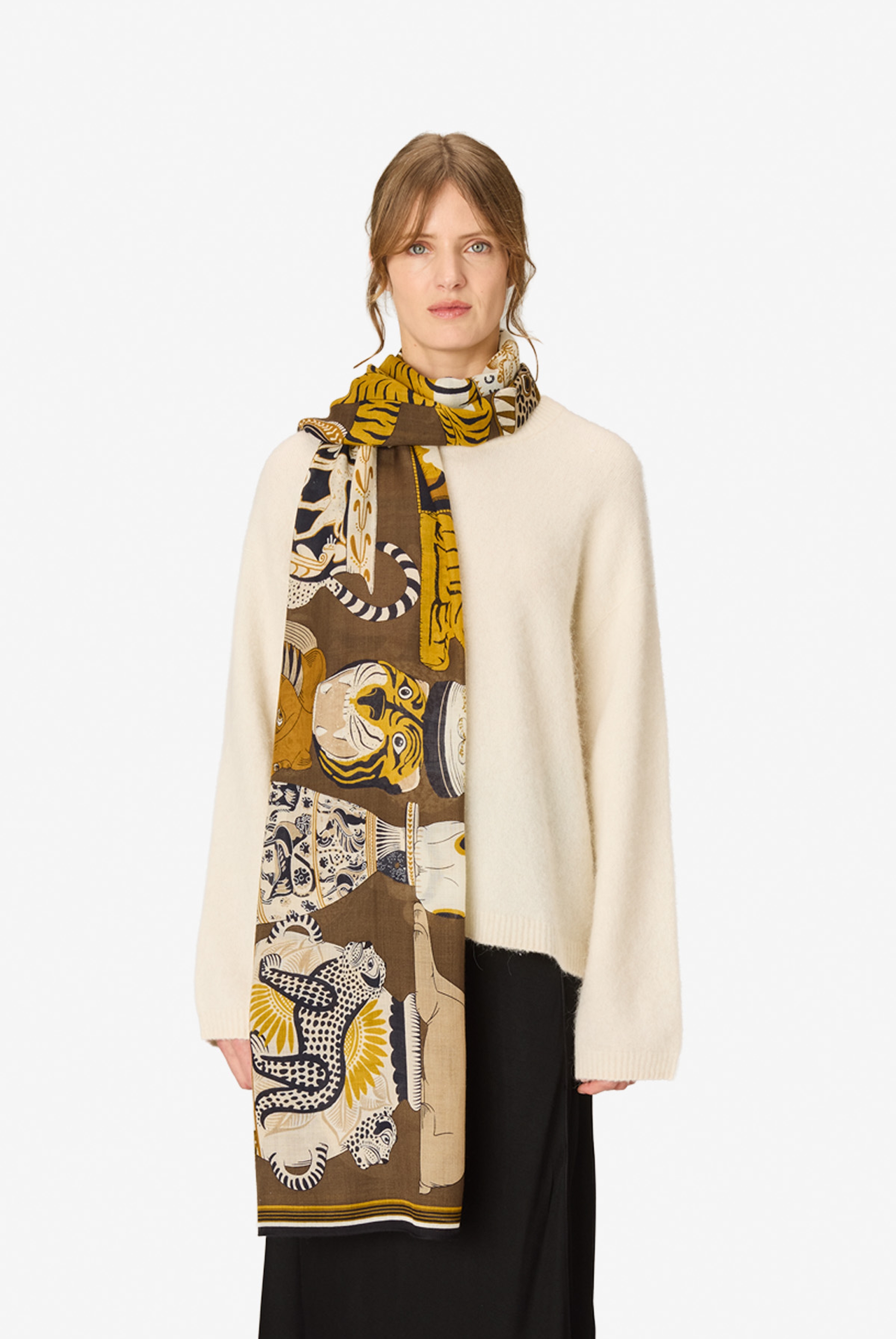 Scarf 70 - Collectionneur - Khaki