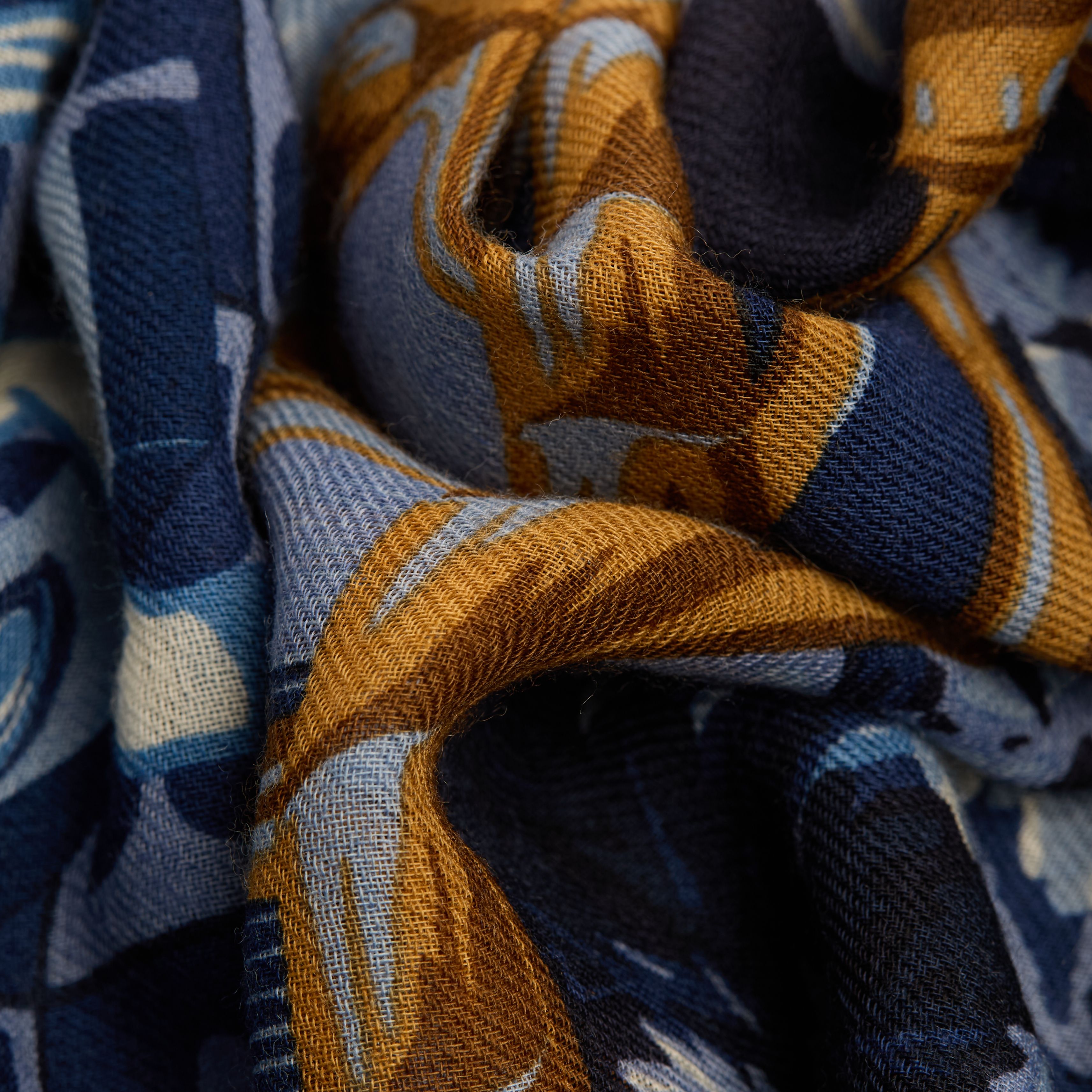 Quadratisches 130 - Manufacture - Blau