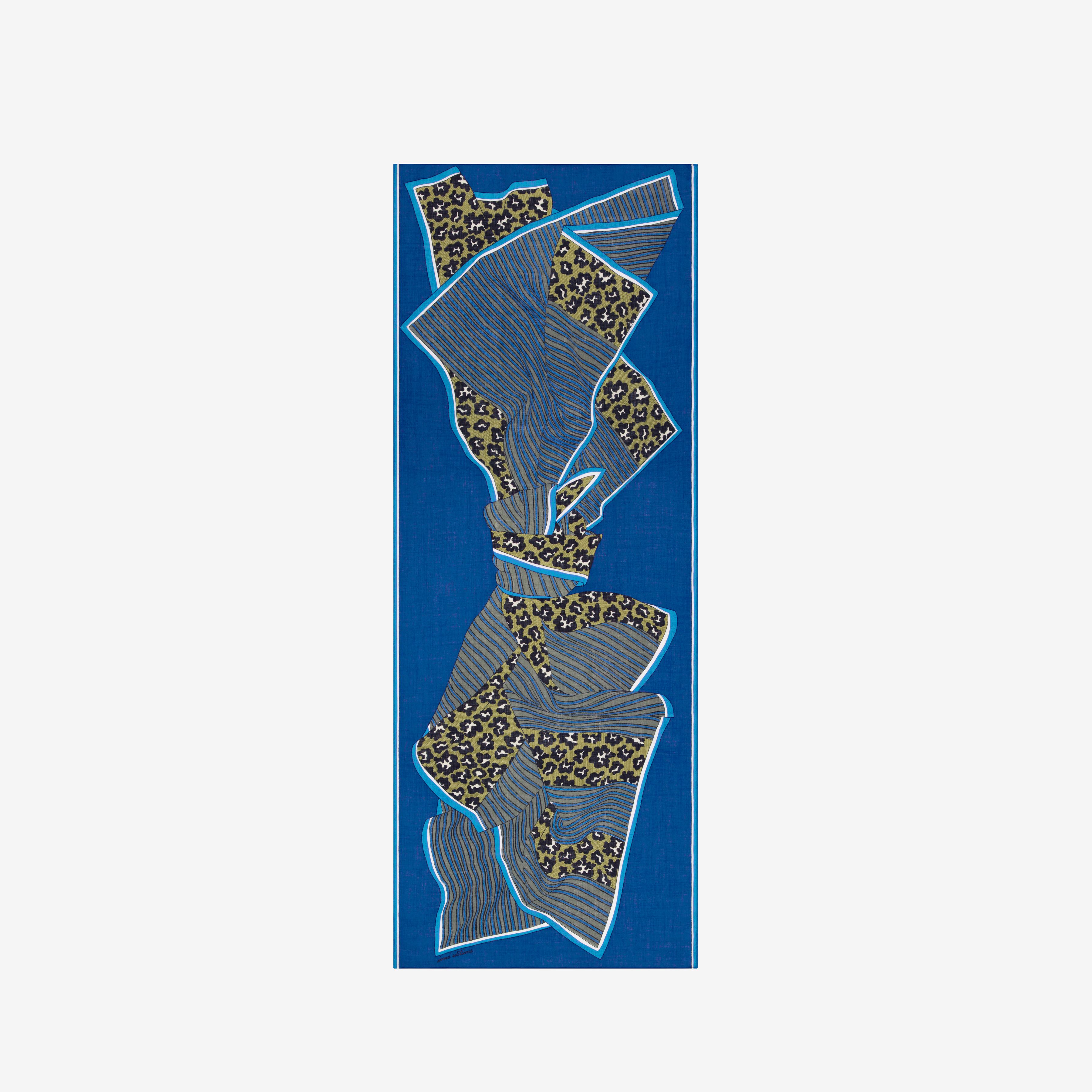 Schal 70 - Lov - Blau