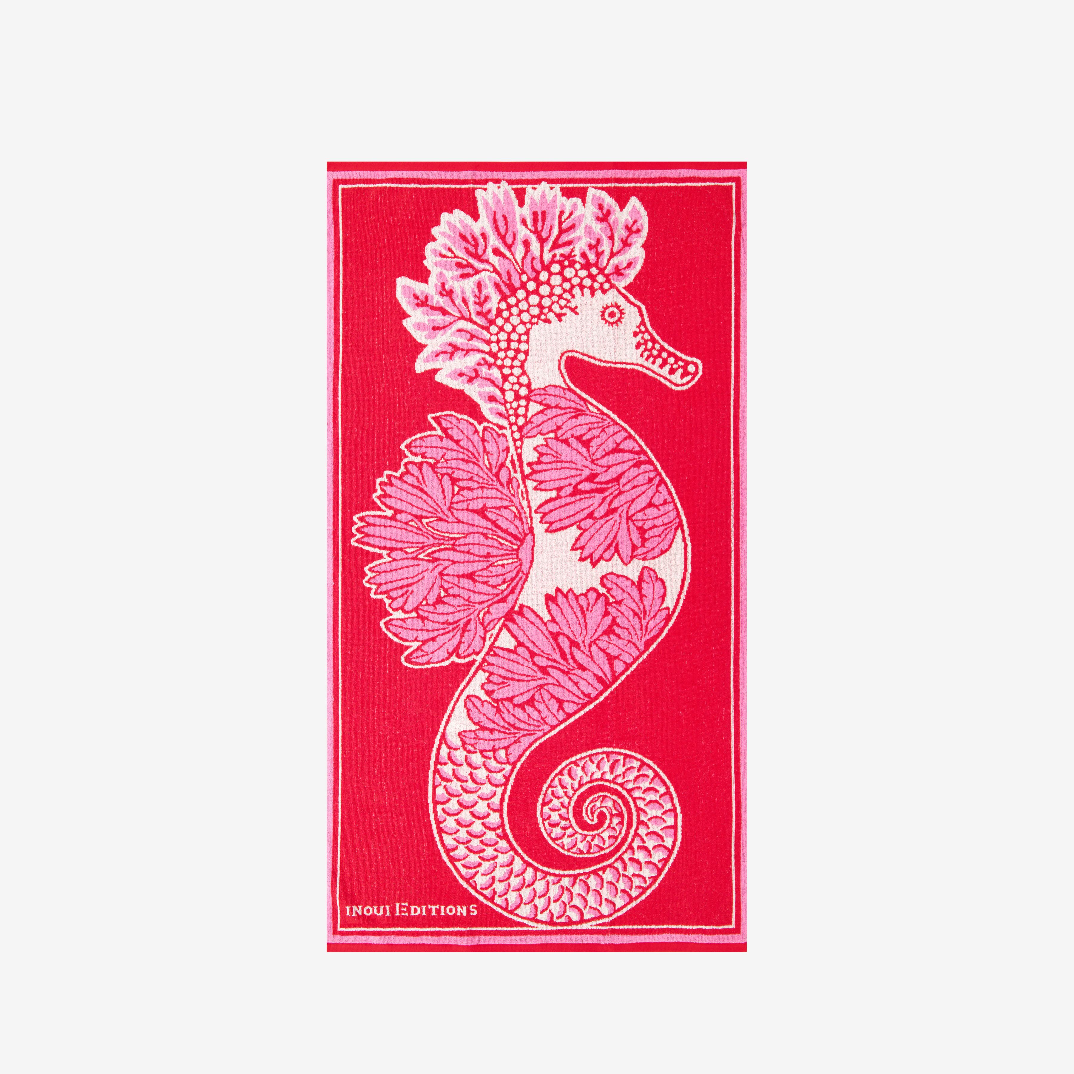 Serviette De Plage 80 - Idriss - Rouge