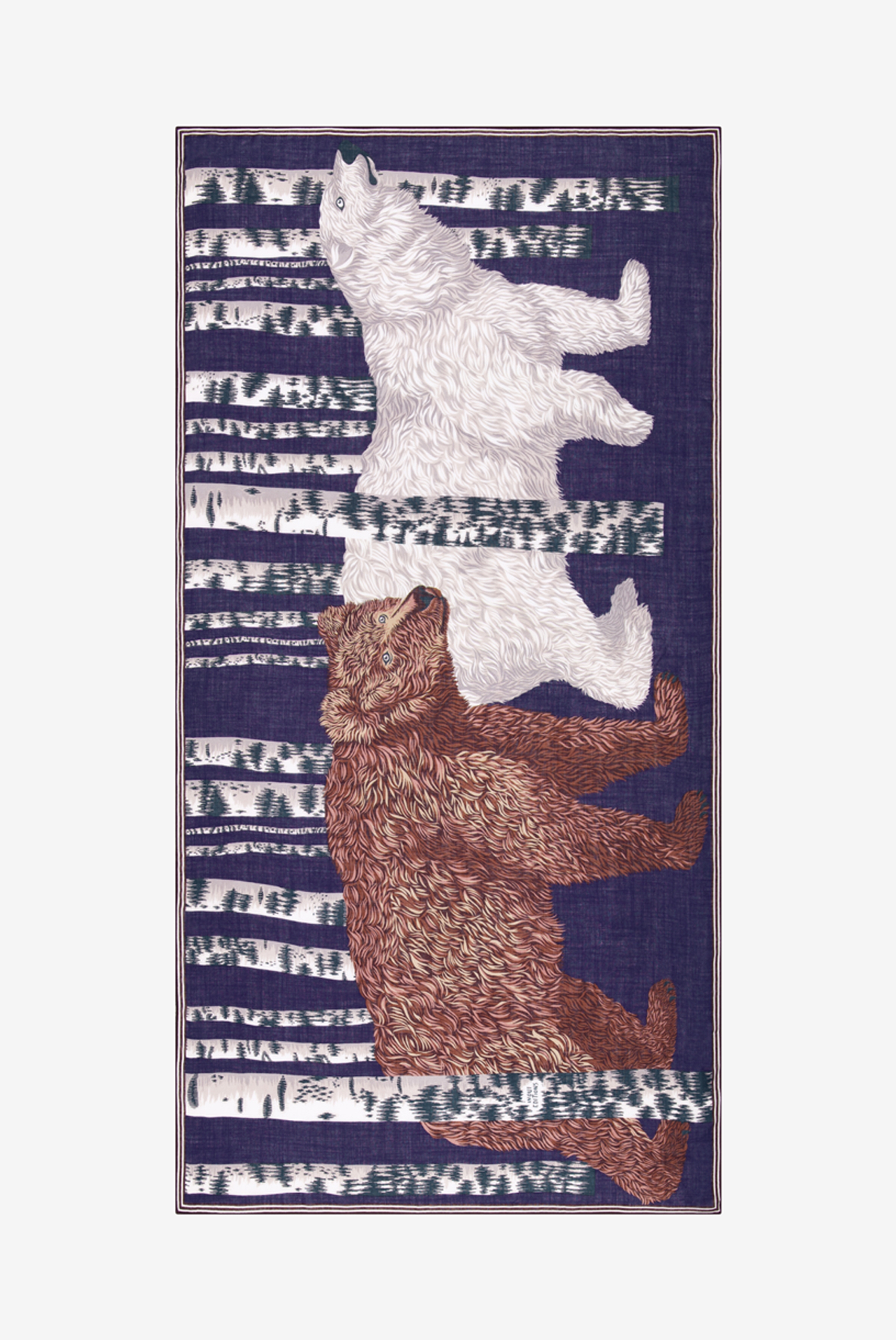 Scarf 100 - Ours - Navy