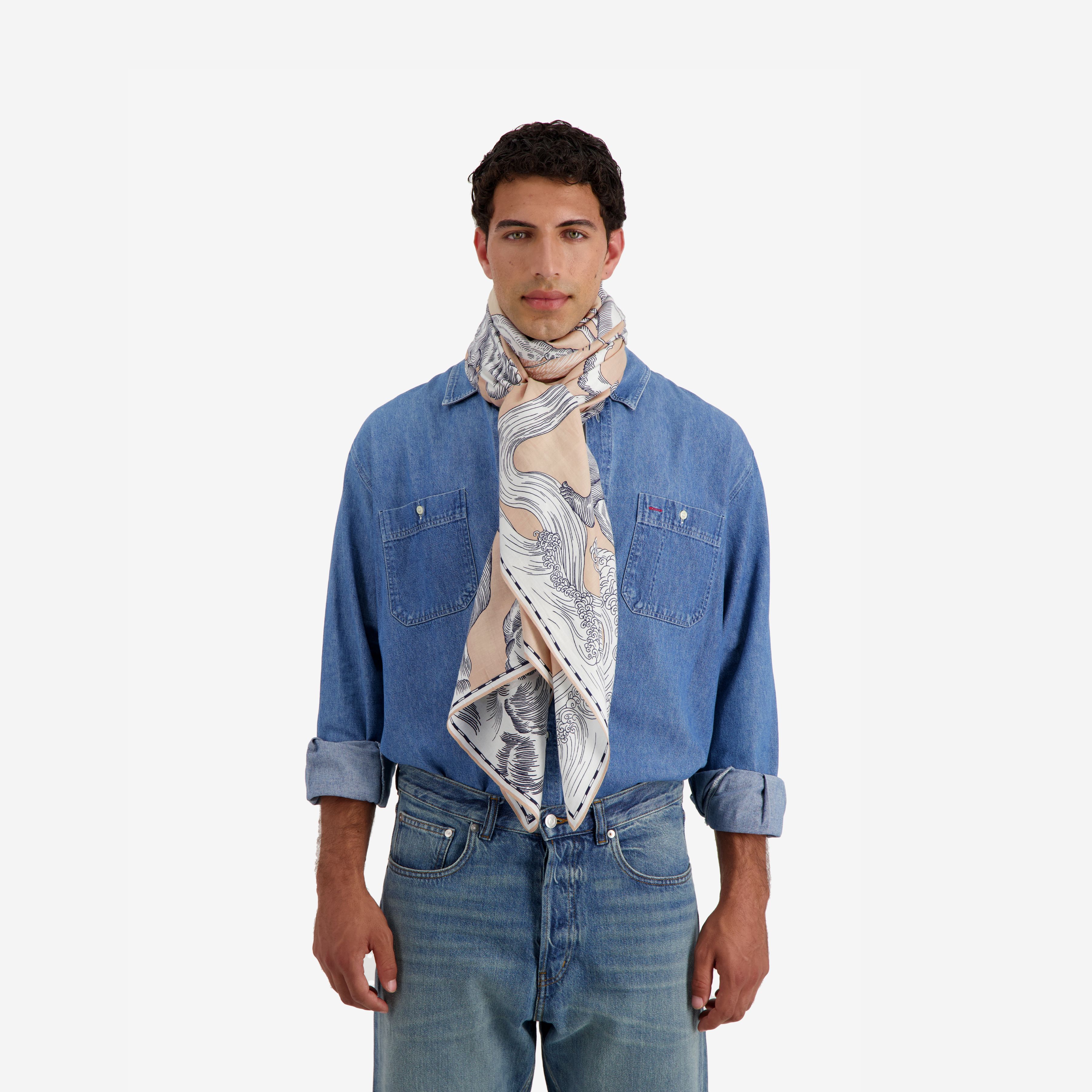 Scarf 100 - Astrologie - Natural