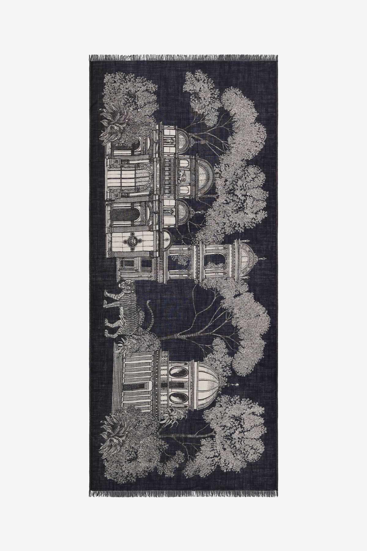 Scarf 80 - Mirage - Black