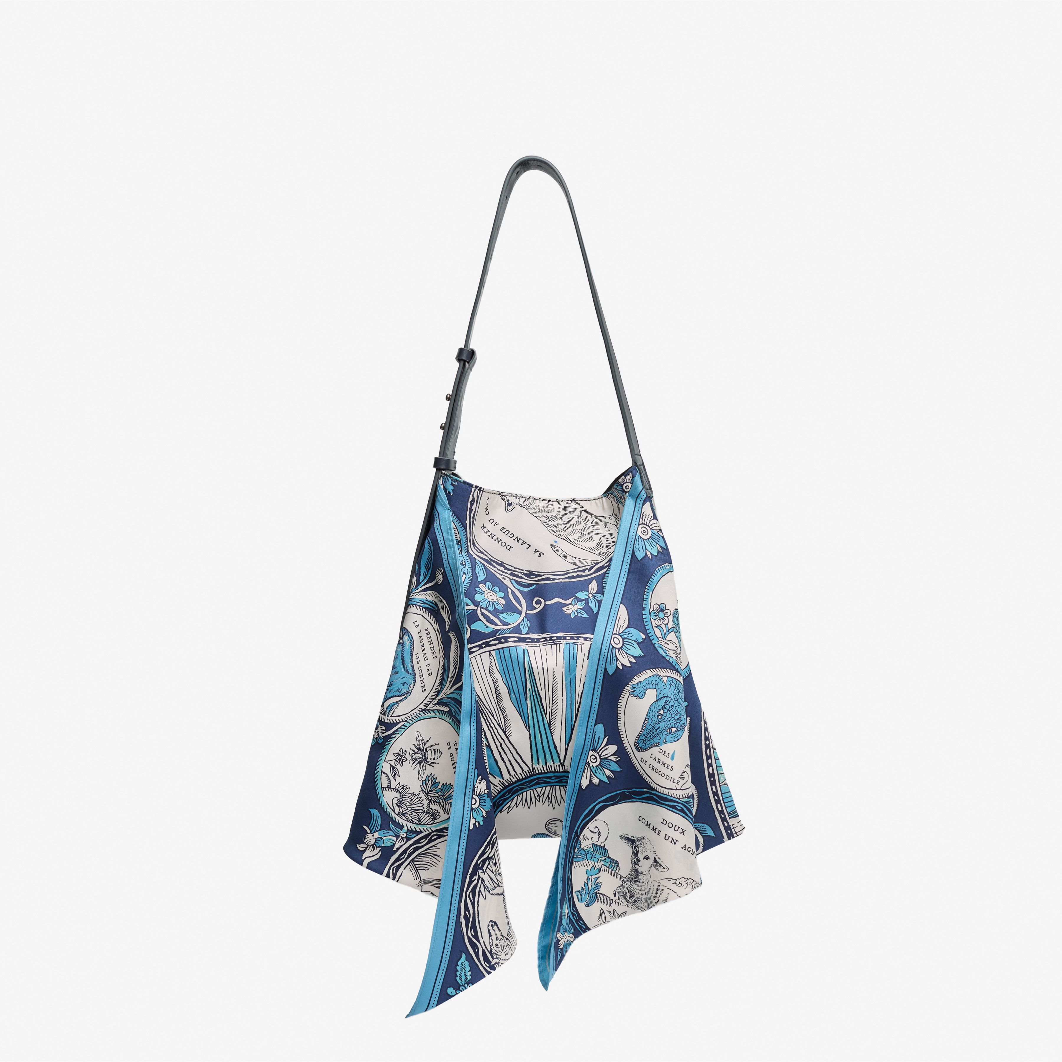 Schal Tasche - Chance Inoui - Marineblau