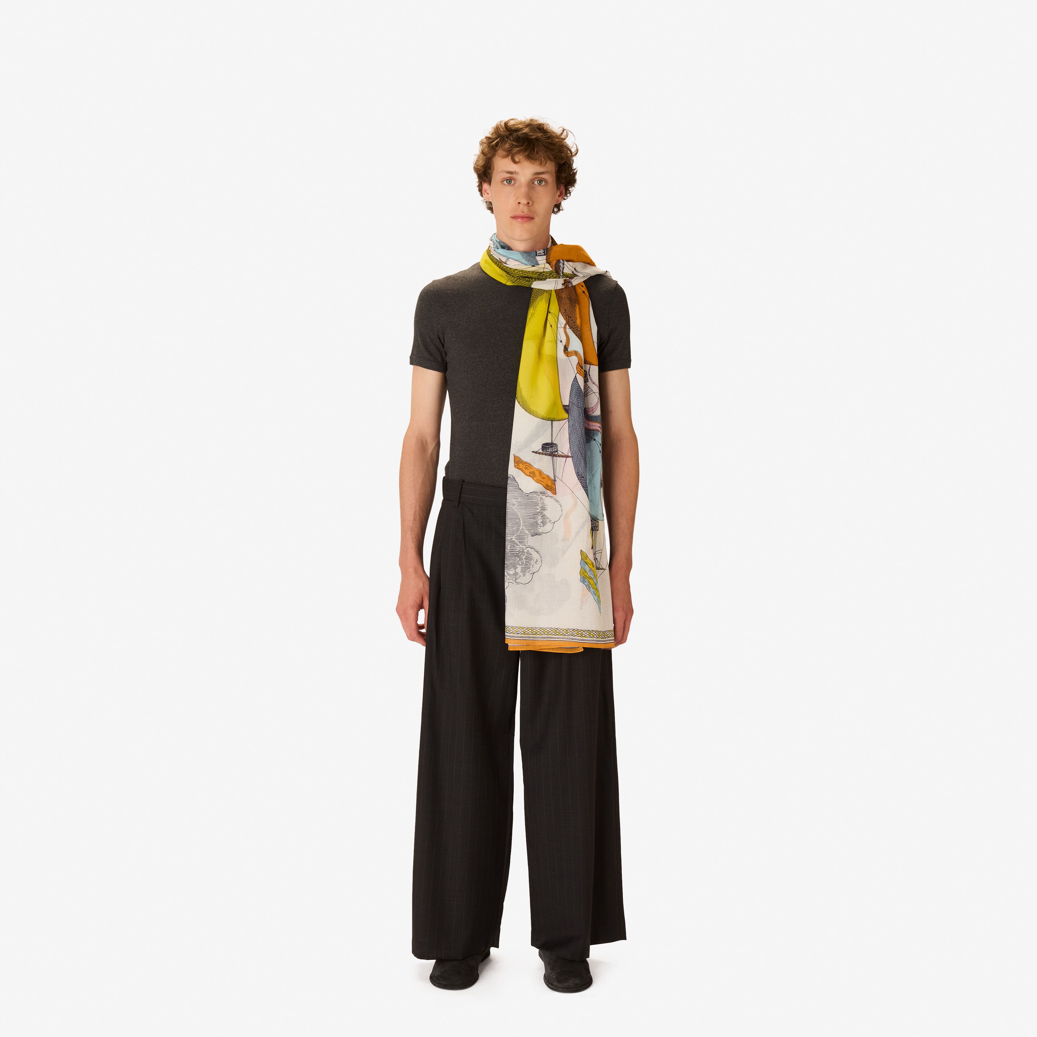 Scarf 100 - Des Rives et des Reves - Multicolor